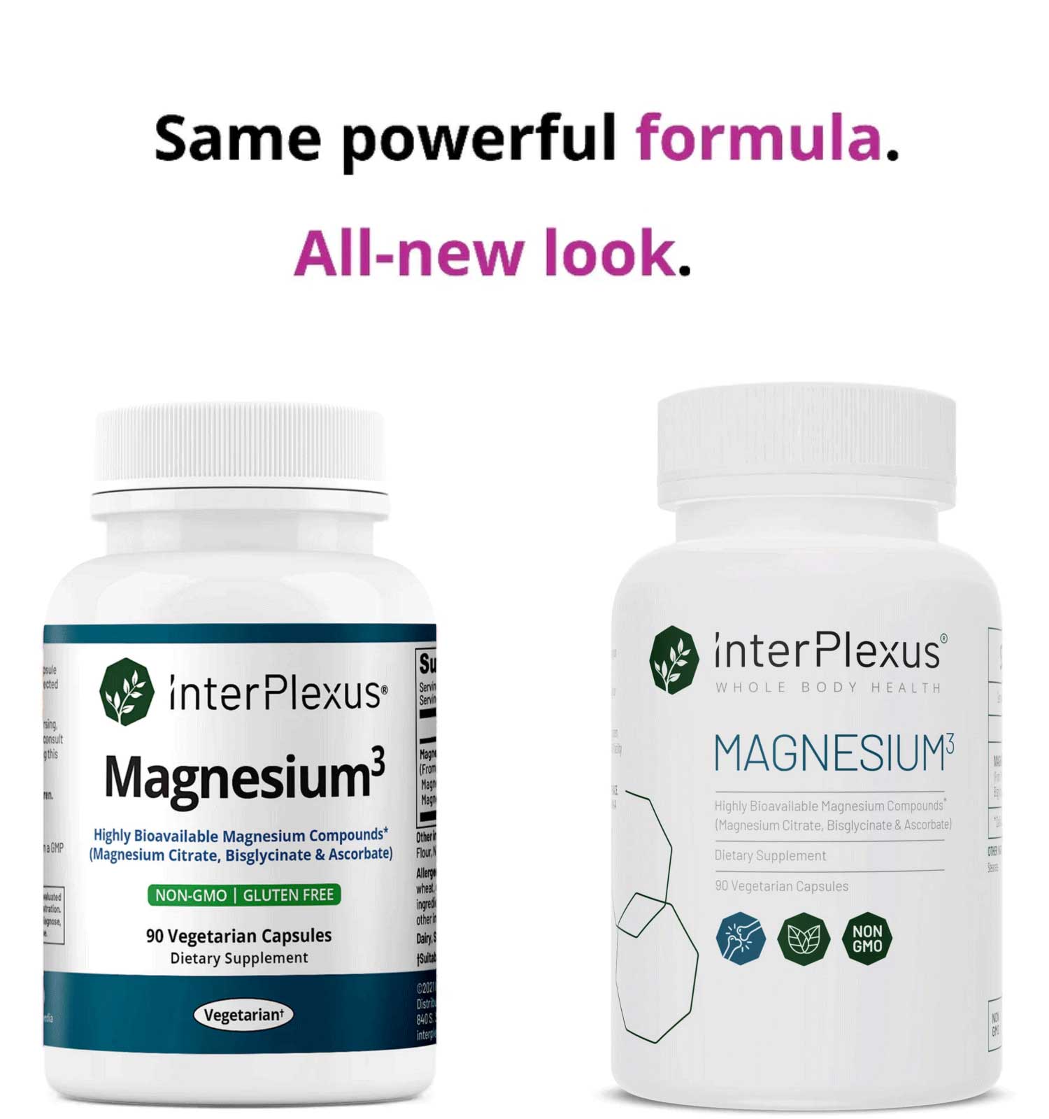 InterPlexus Magnesium³ New Look