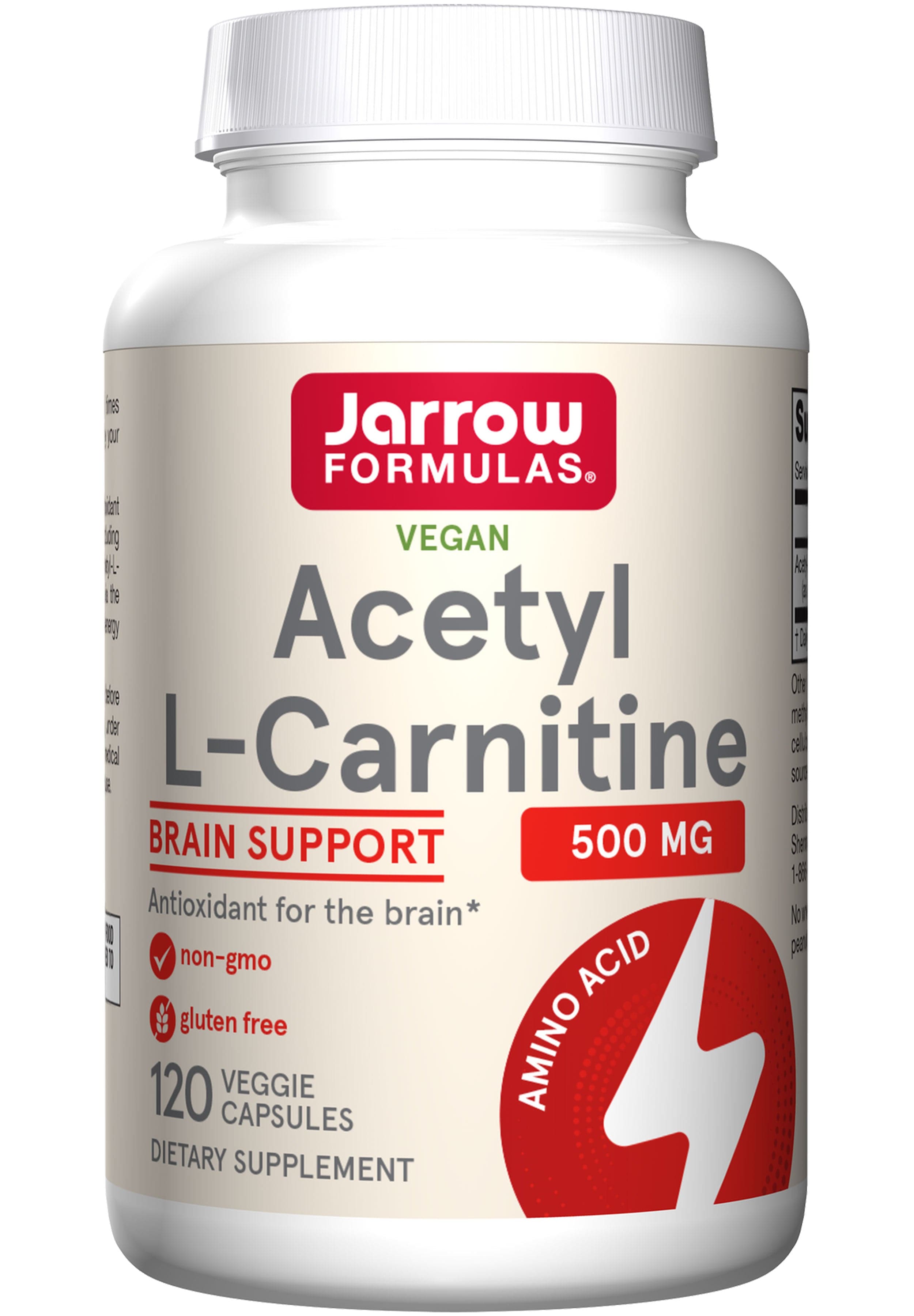 Jarrow Formulas Acetyl L-Carnitine 500 mg