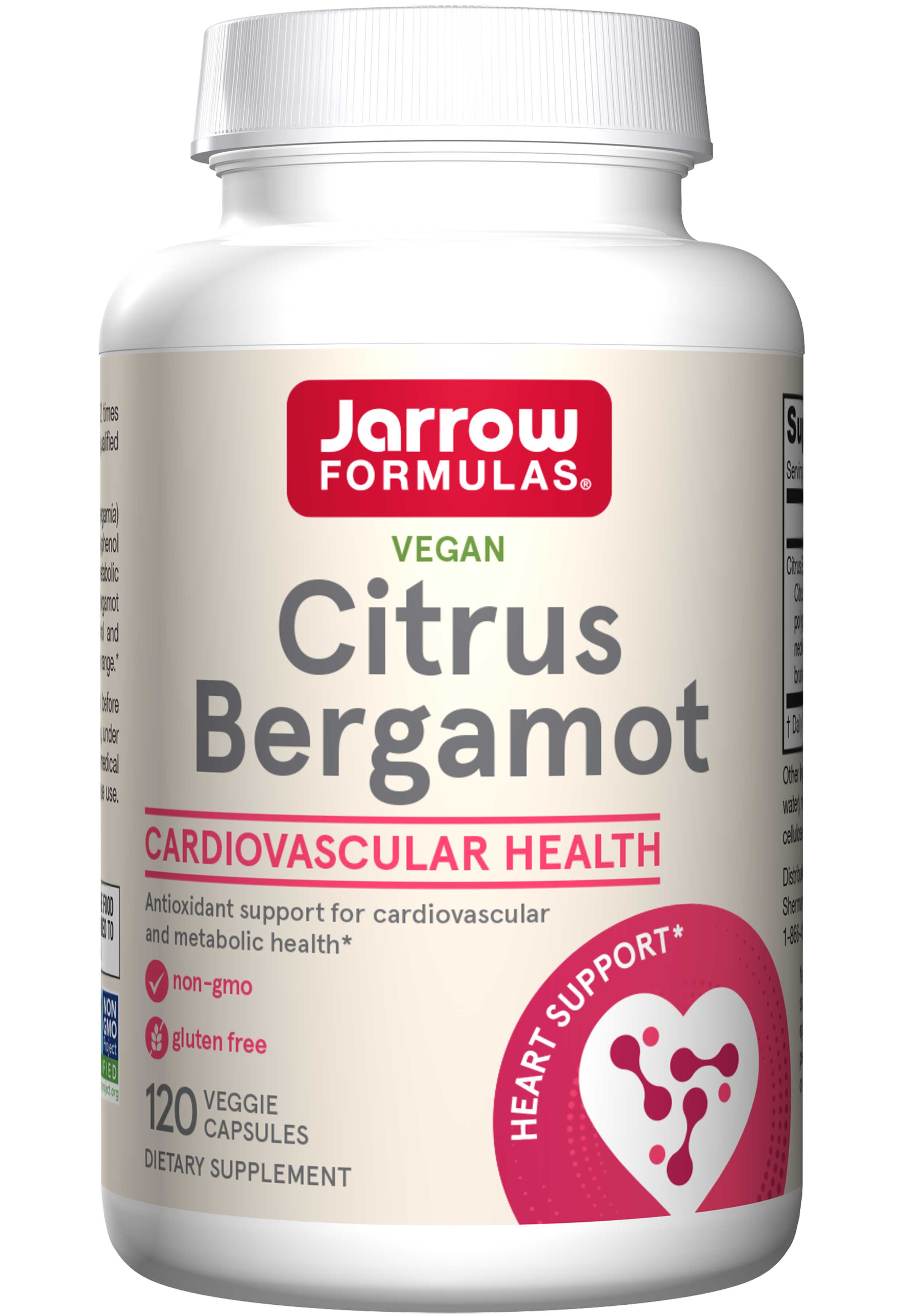 Jarrow Formulas Citrus Bergamot 500 mg