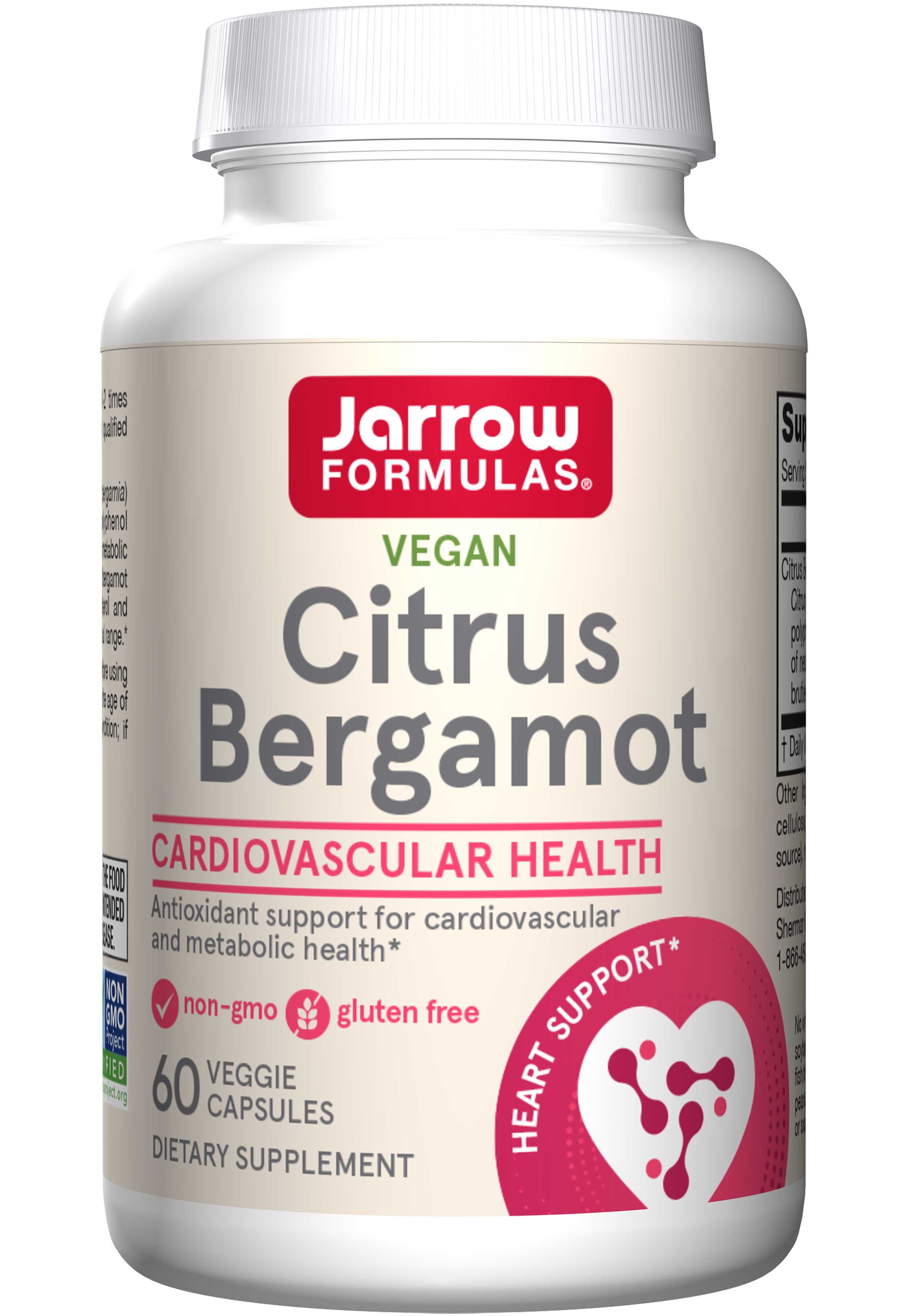 Jarrow Formulas Citrus Bergamot 500 mg