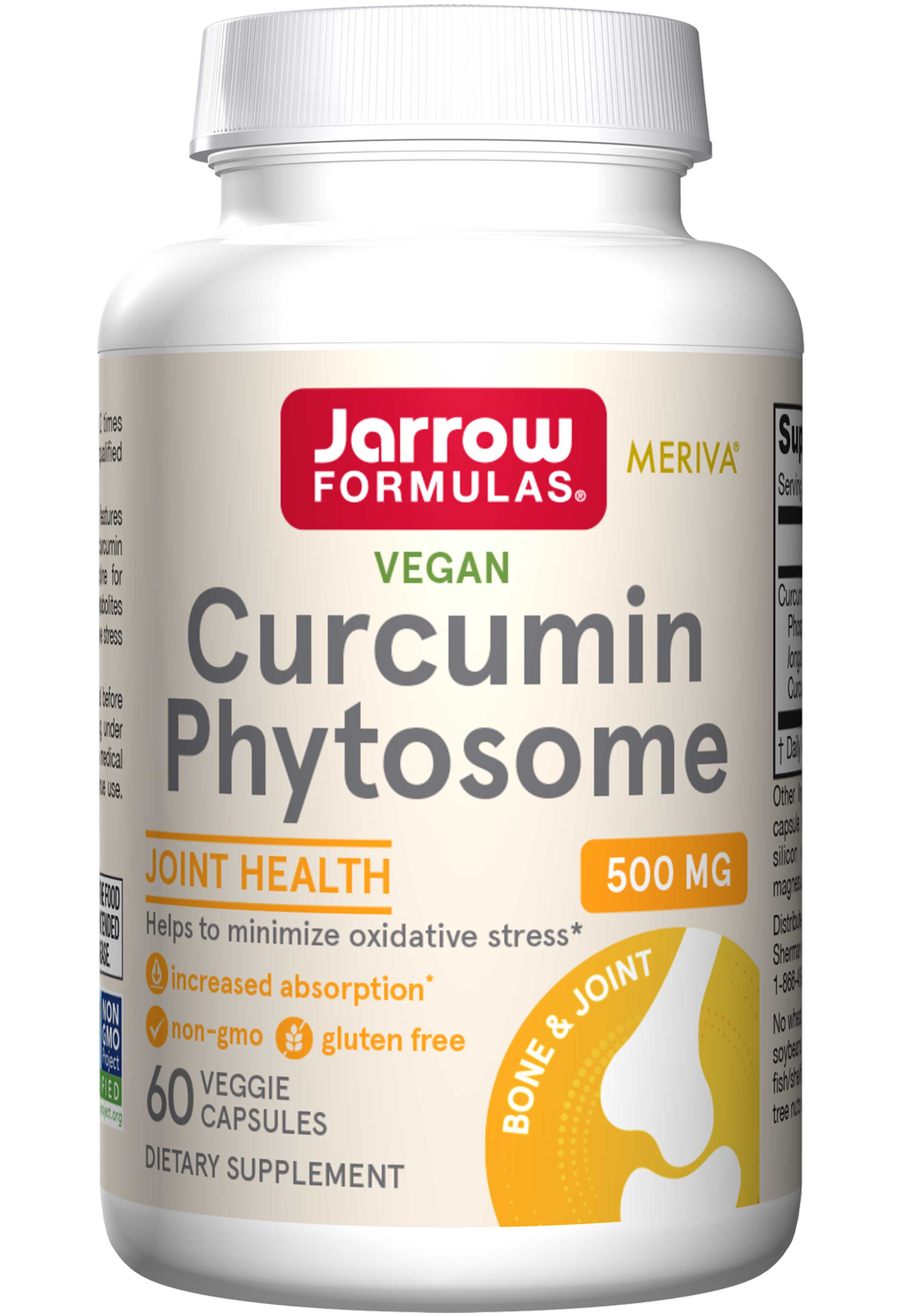 Jarrow Formulas Curcumin Phytosome Meriva 500 mg
