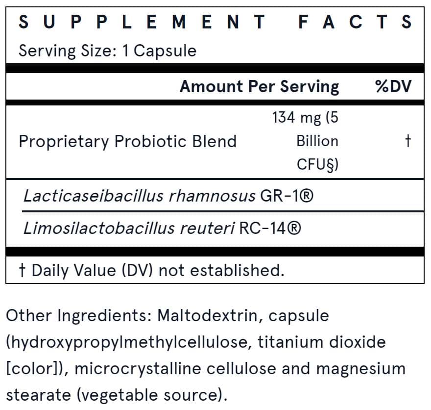 Jarrow Formulas Fem-Dophilus Ingredients