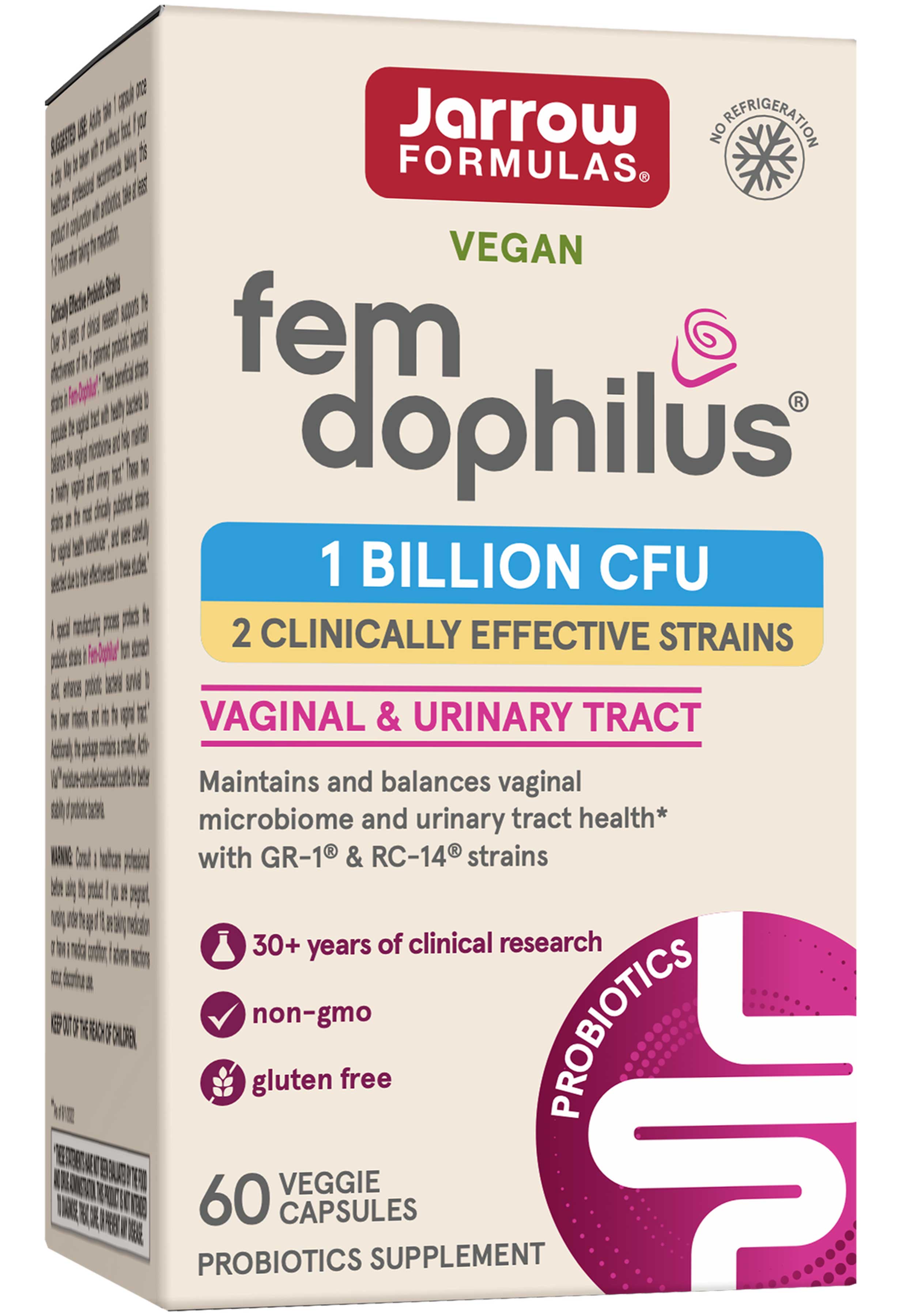 Jarrow Formulas Fem-Dophilus 1 Billion CFU