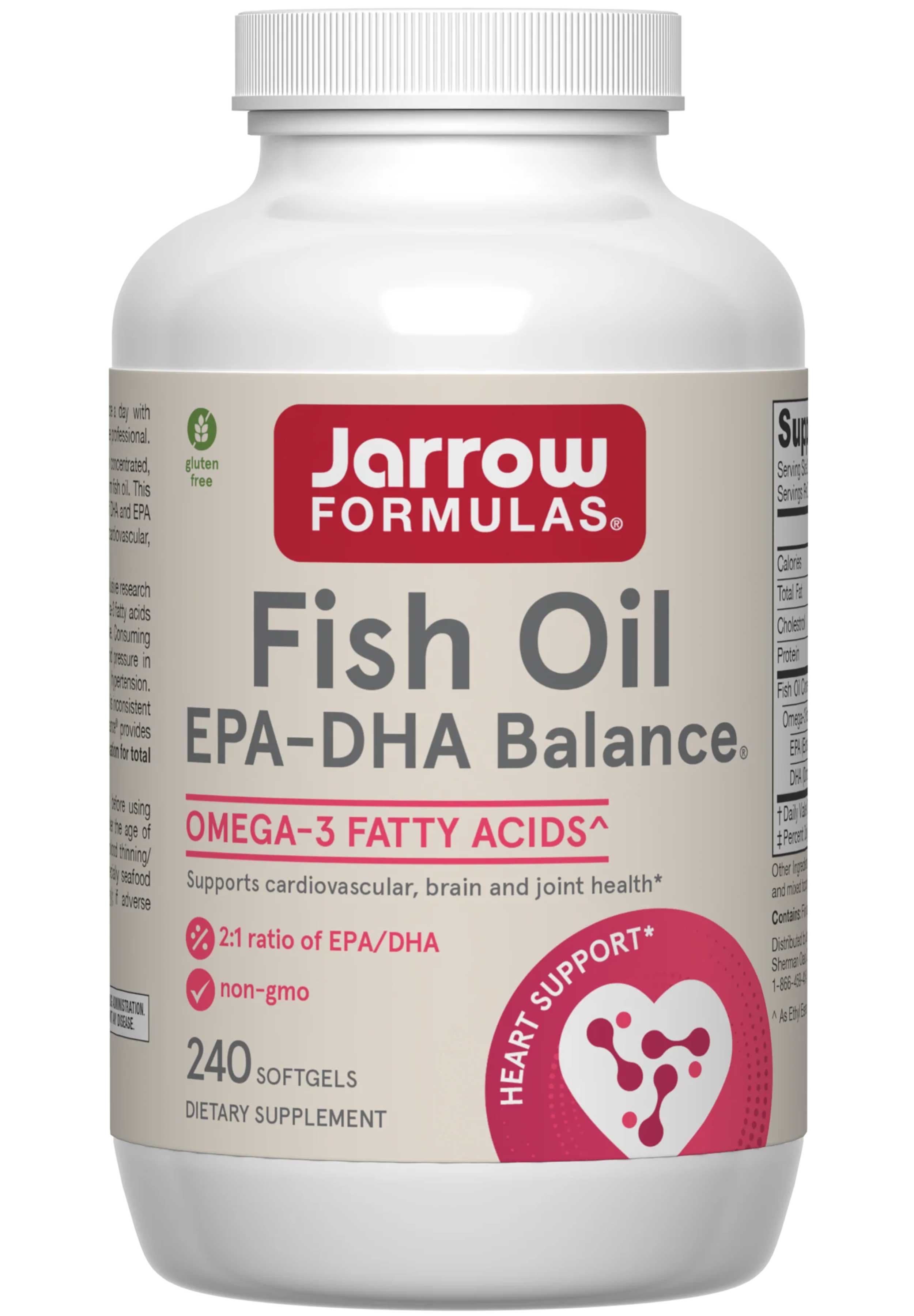 Jarrow Formulas Fish Oil EPA-DHA Balance