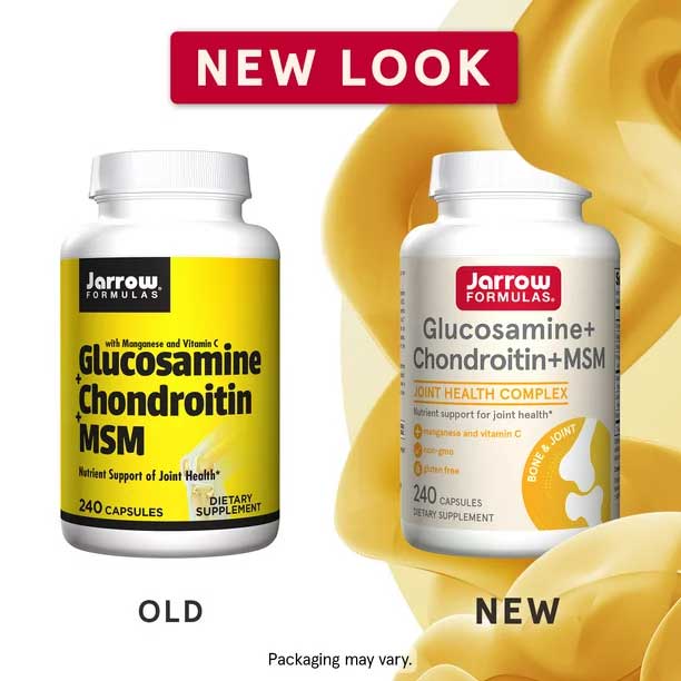 Jarrow Formulas Glucosamine + Chondroitin + MSM
