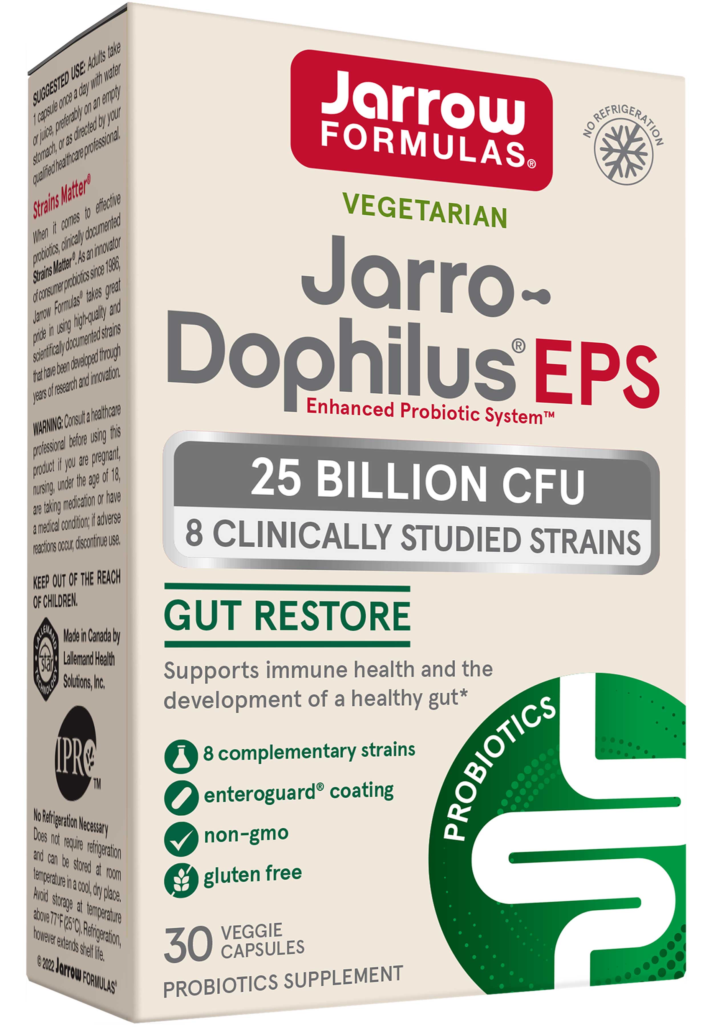 Jarrow Formulas Jarro-Dophilus EPS 25 Billion CFU