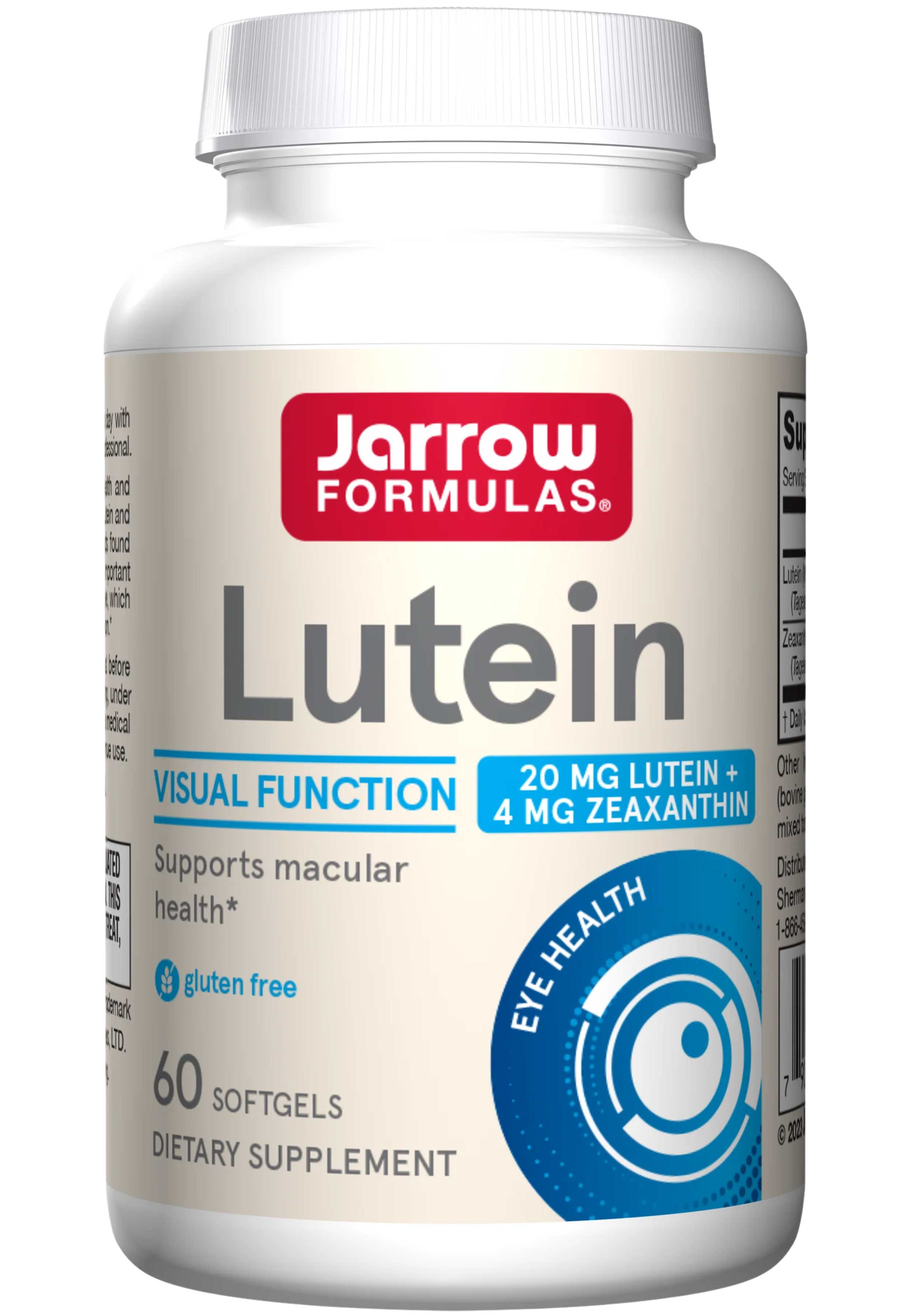 Jarrow Formulas Lutein 20 mg