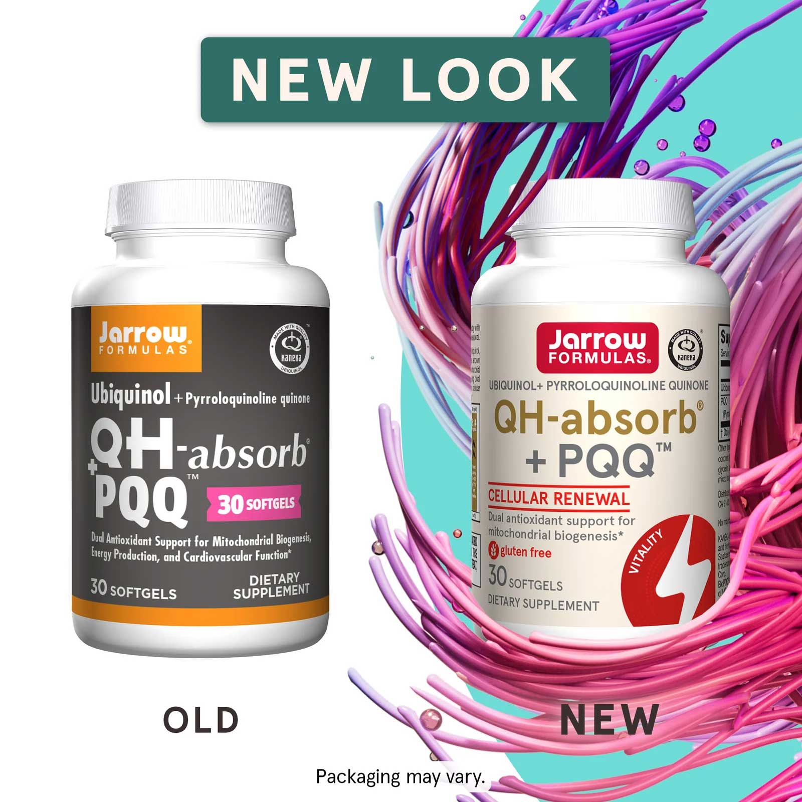 Jarrow Formulas QH-absorb + PQQ New Look