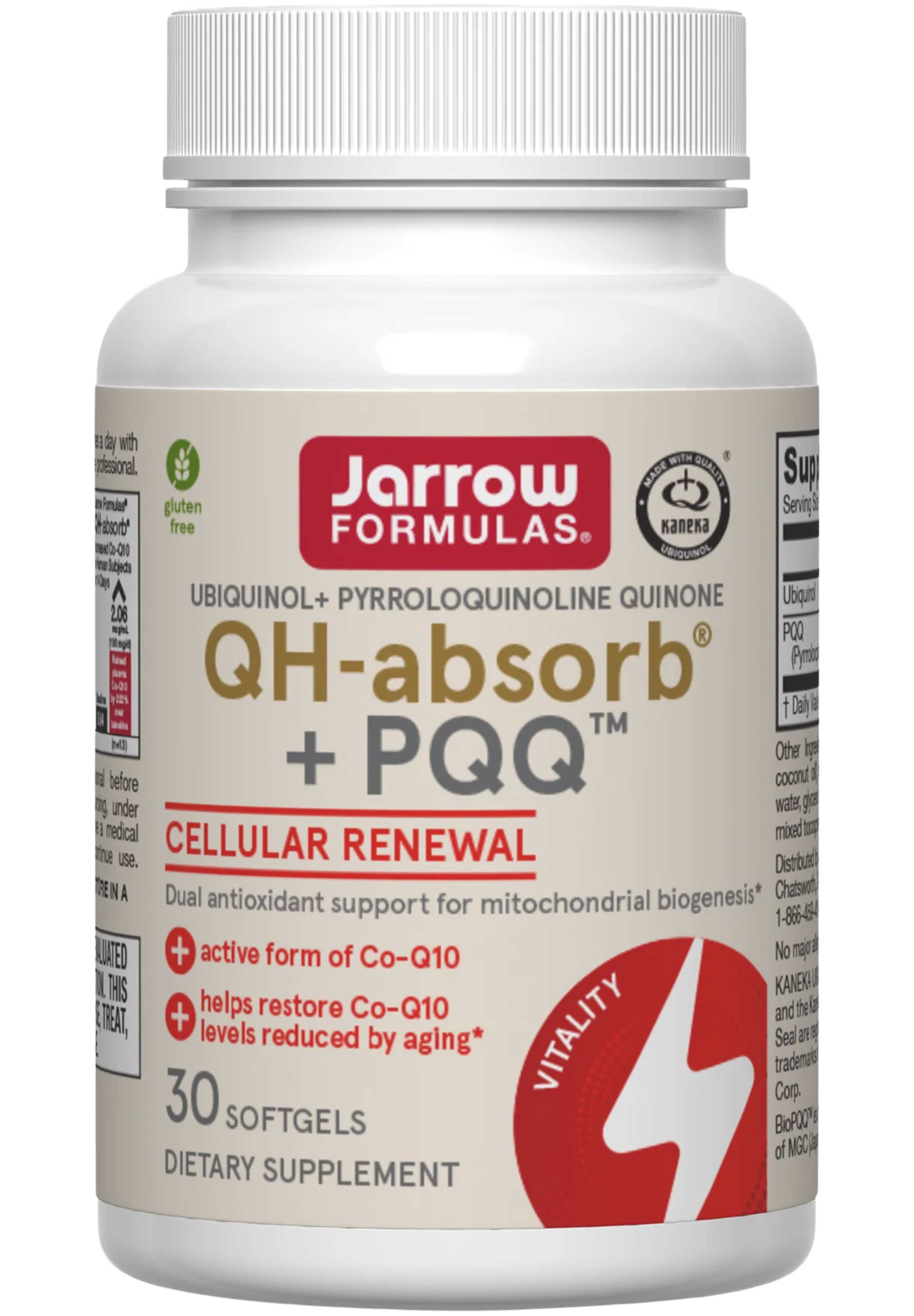 Jarrow Formulas QH-absorb + PQQ