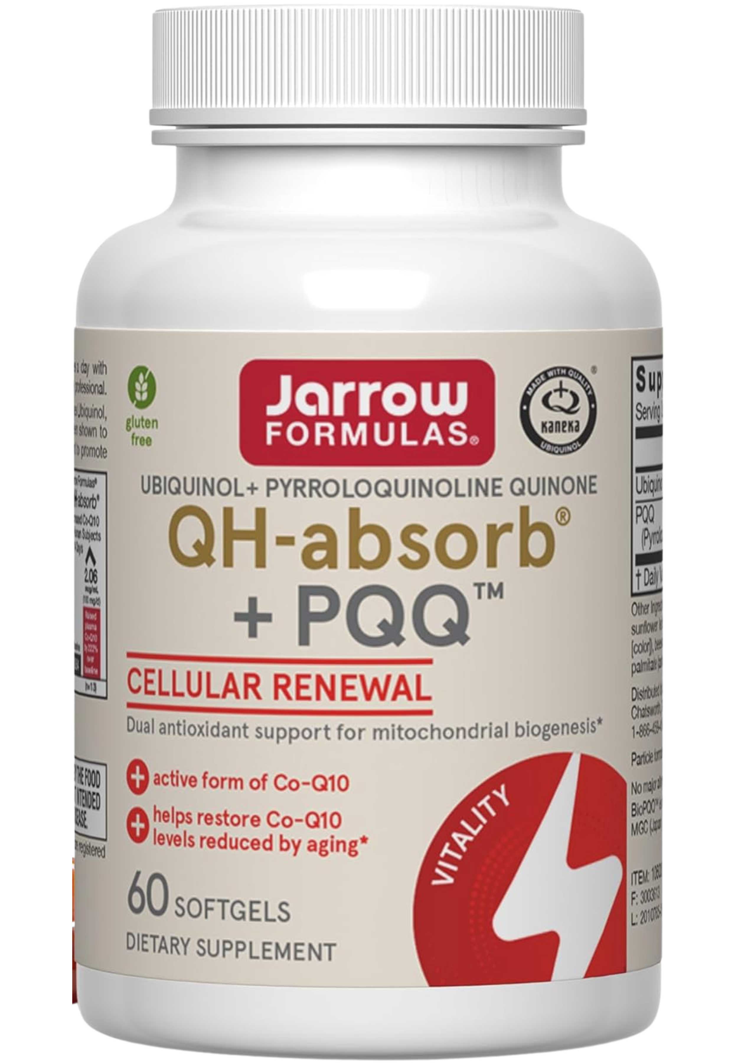 Jarrow Formulas QH-absorb + PQQ