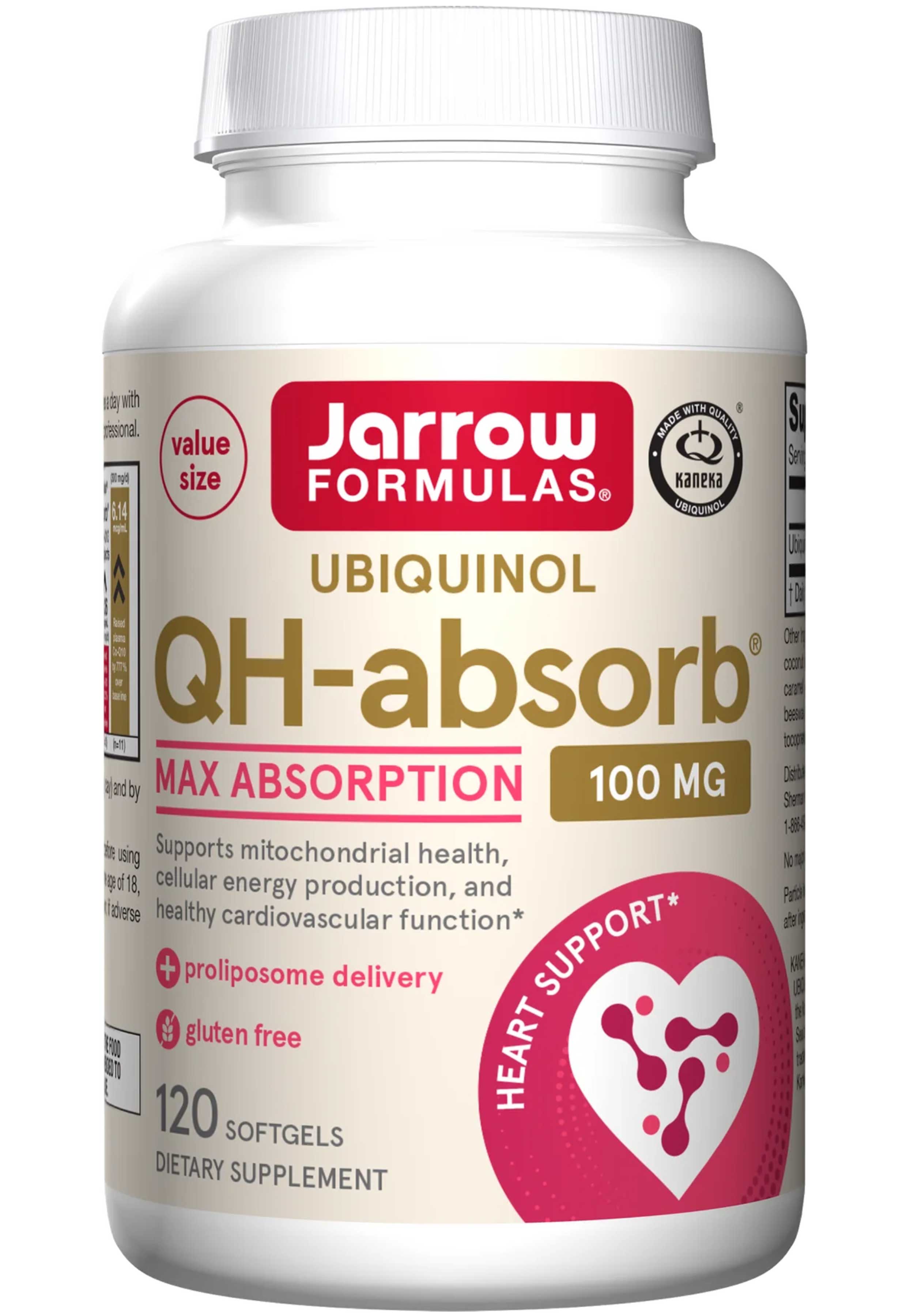 Jarrow Formulas Ubiquinol QH-Absorb 100 mg