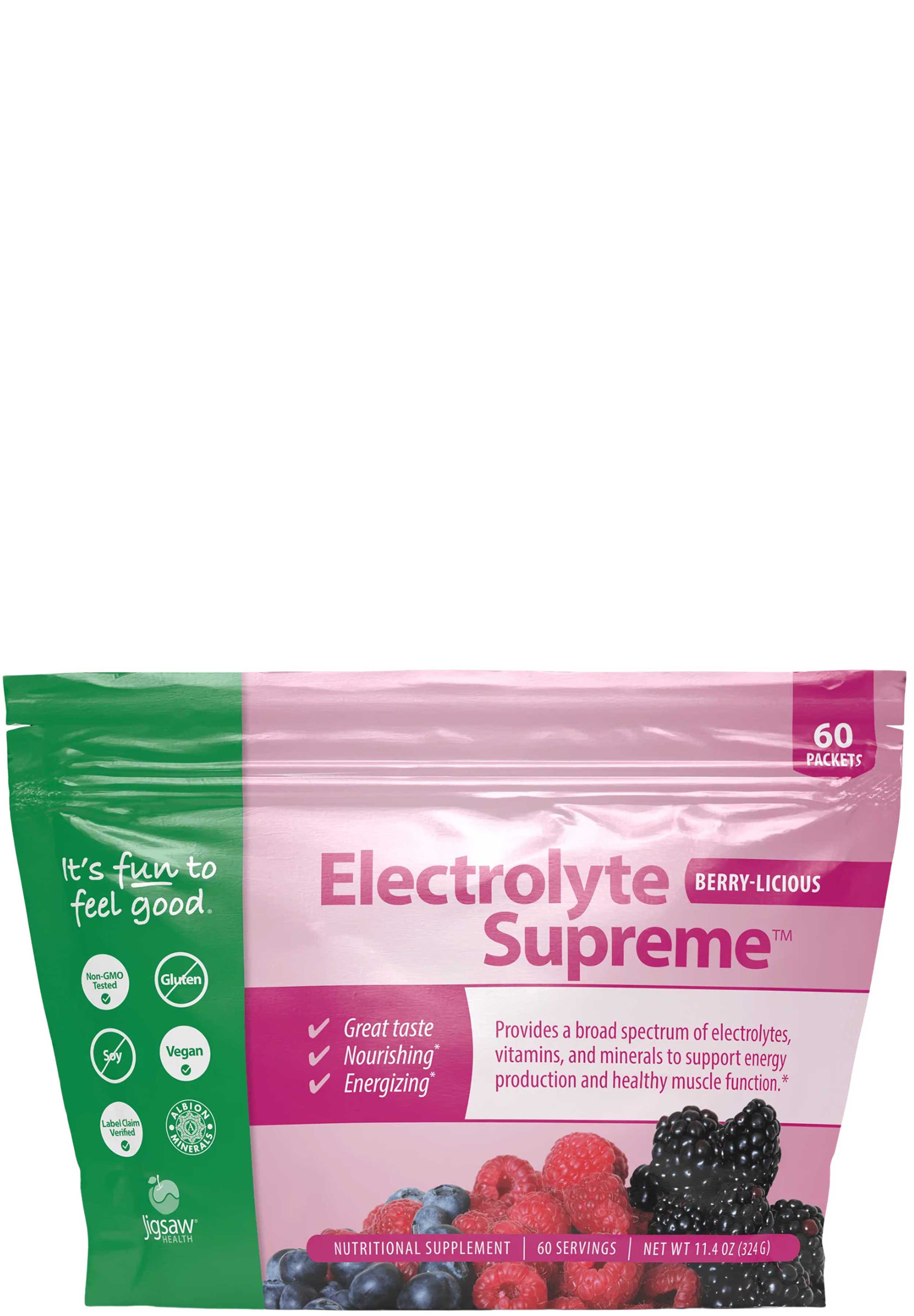 Jigsaw Health Electrolyte Supreme Berry-Licious