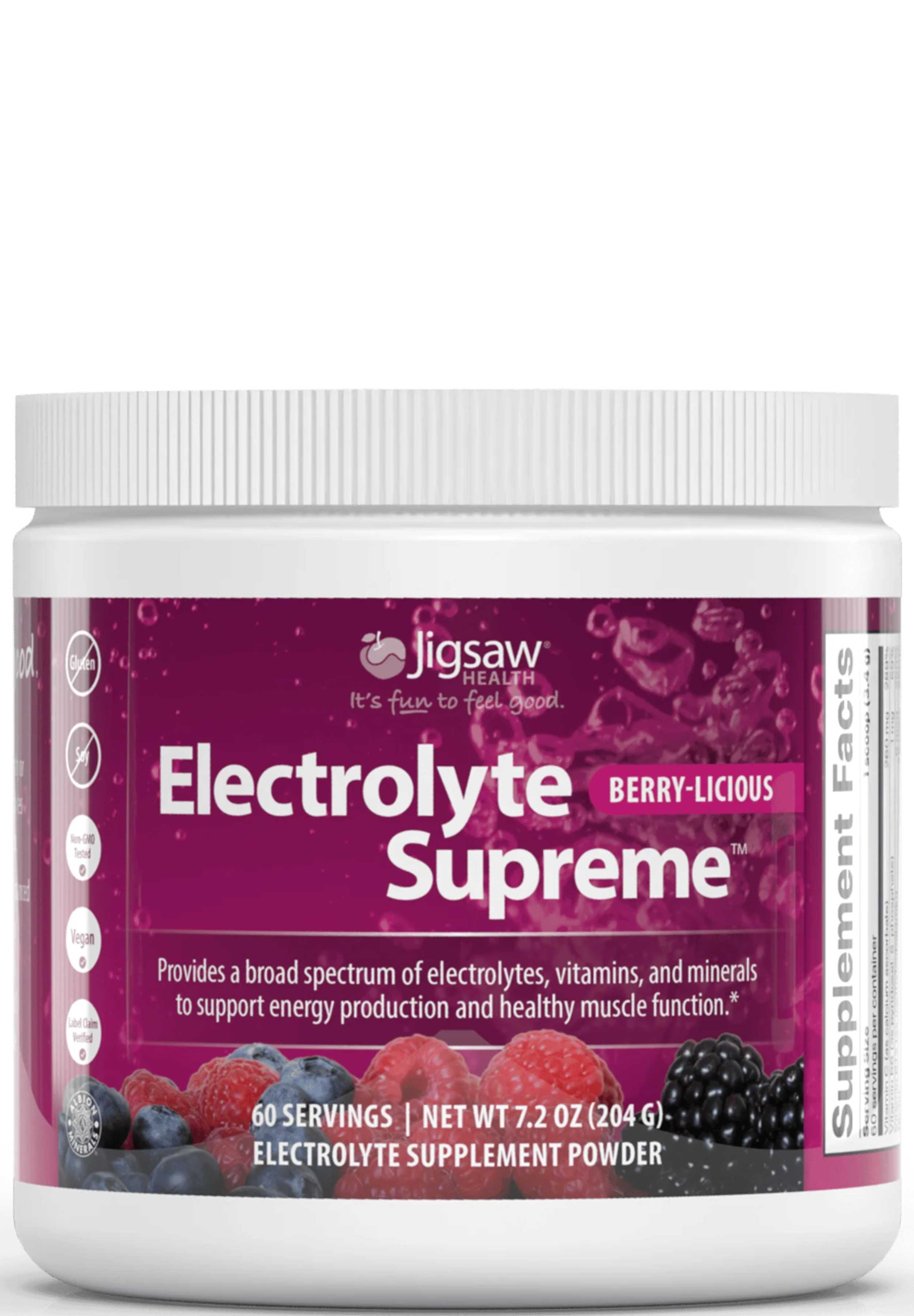 Jigsaw Health Electrolyte Supreme Berry-Licious