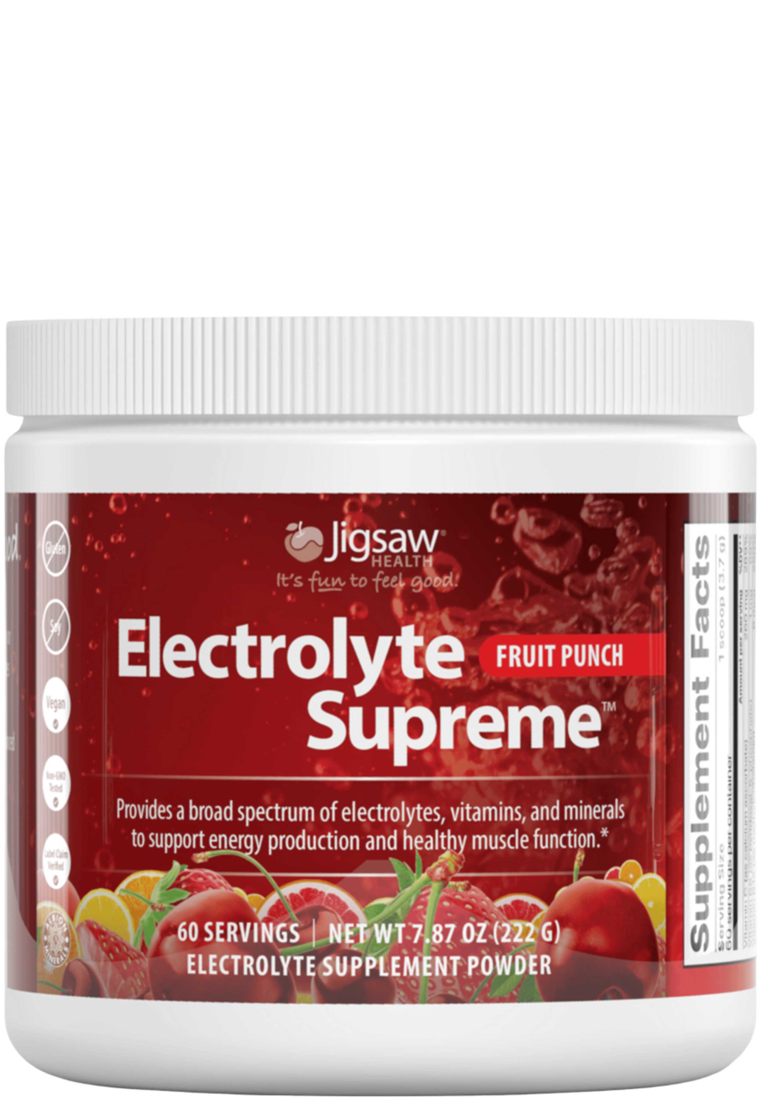 Jigsaw Health Electrolyte Supreme Fruit Punch