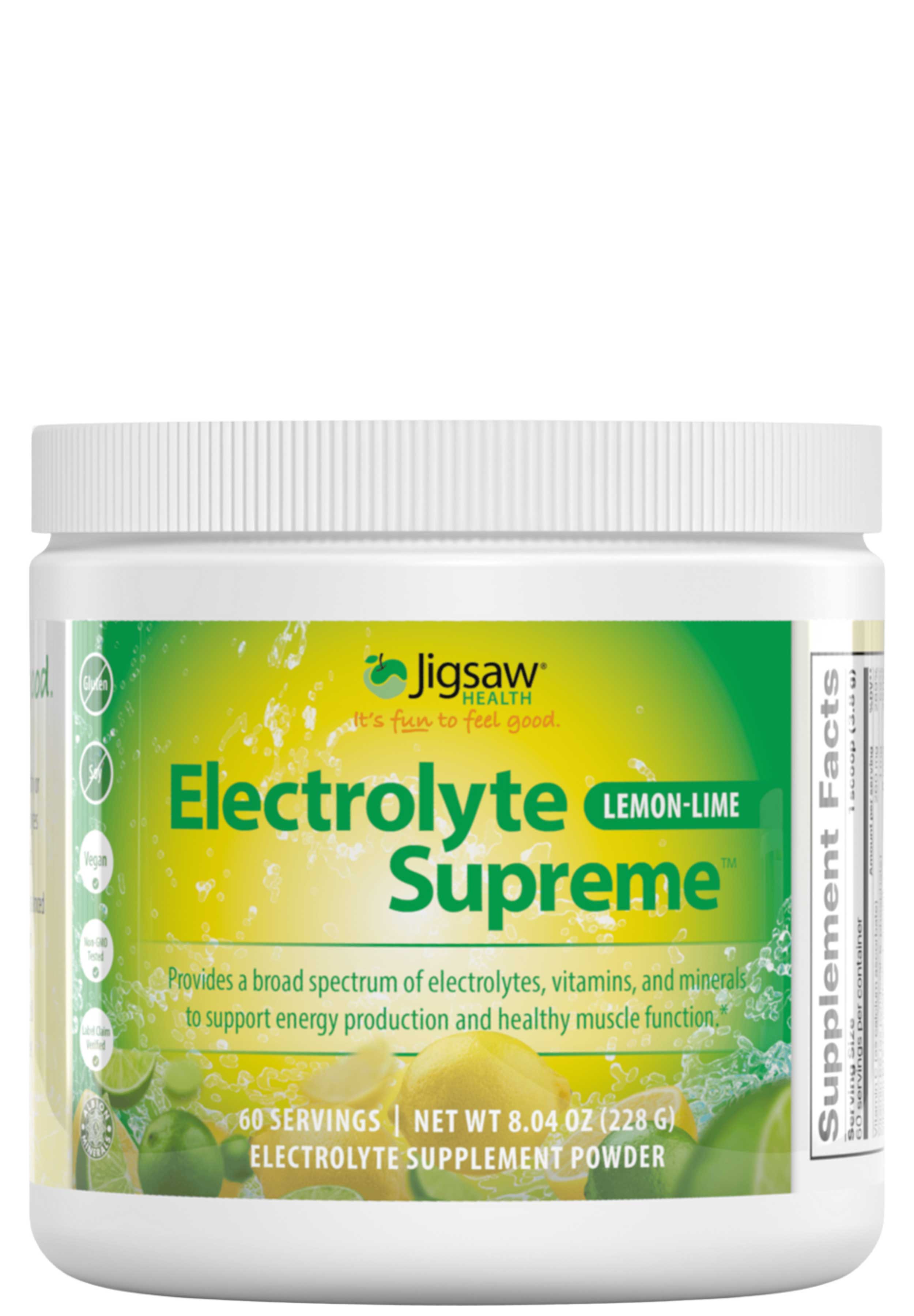 Jigsaw Health Electrolyte Supreme - Lemon Lime