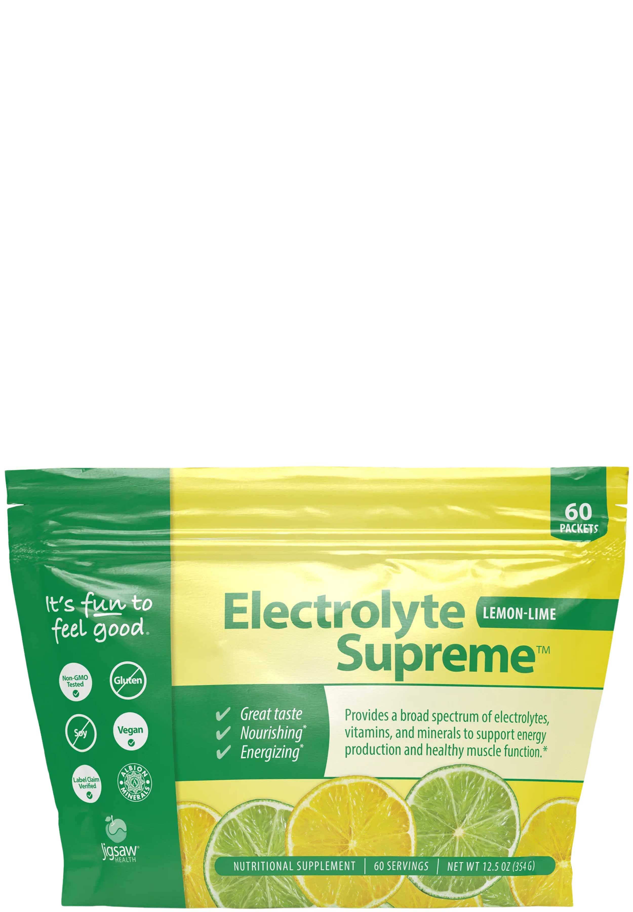 Jigsaw Health Electrolyte Supreme - Lemon Lime