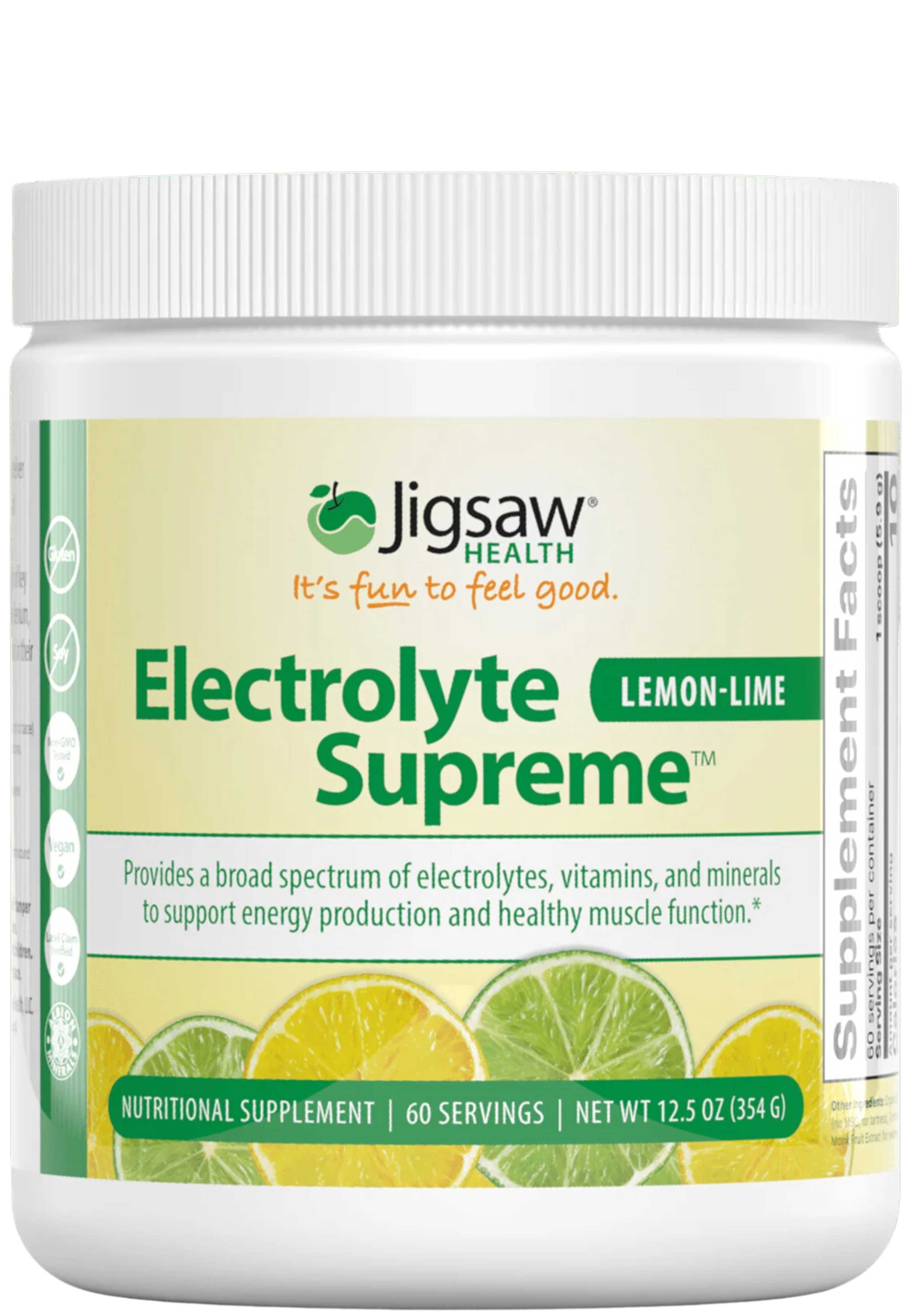 Jigsaw Health Electrolyte Supreme - Lemon Lime