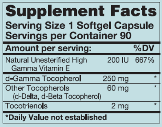 Karuna Health E-400 400 IU Ingredients