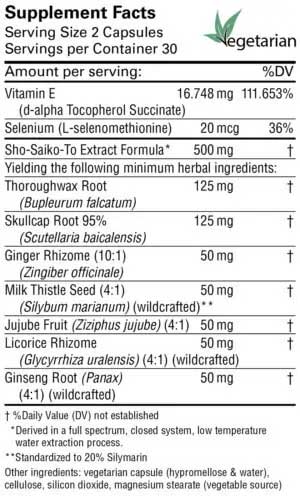 Karuna Health Sho-Saiko-To Ingredients