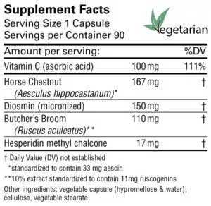 Karuna Health Venous Support Ingredients