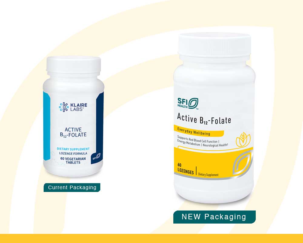 Klaire Labs Active B12-Folate New Look