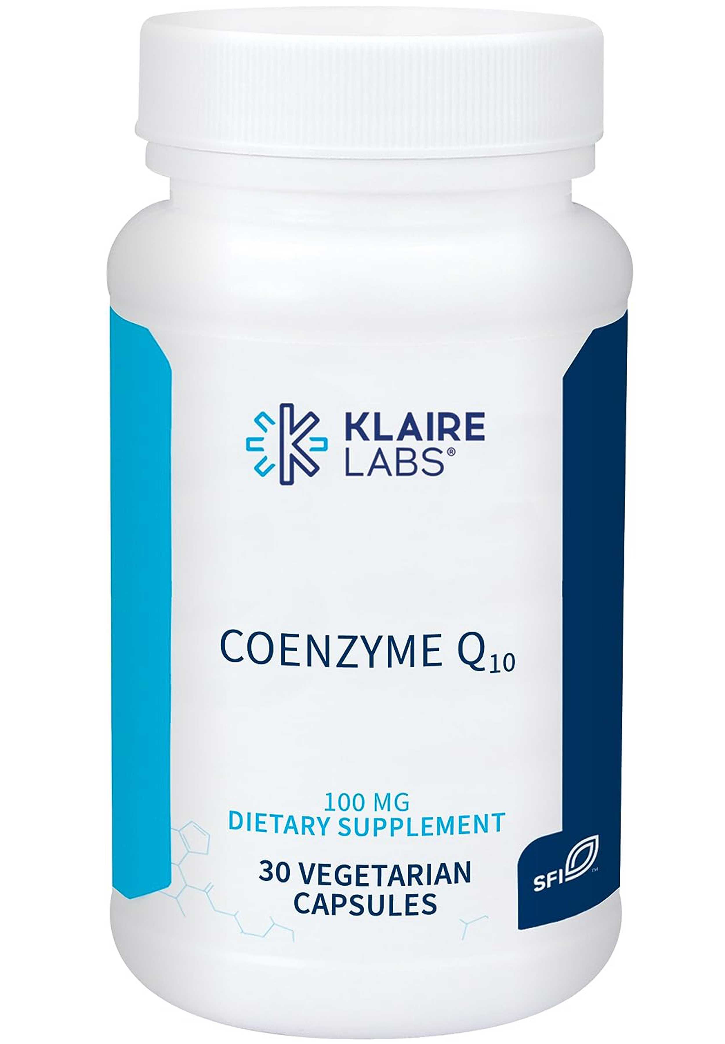 Klaire Labs Coenzyme Q10 100 mg Vegcaps