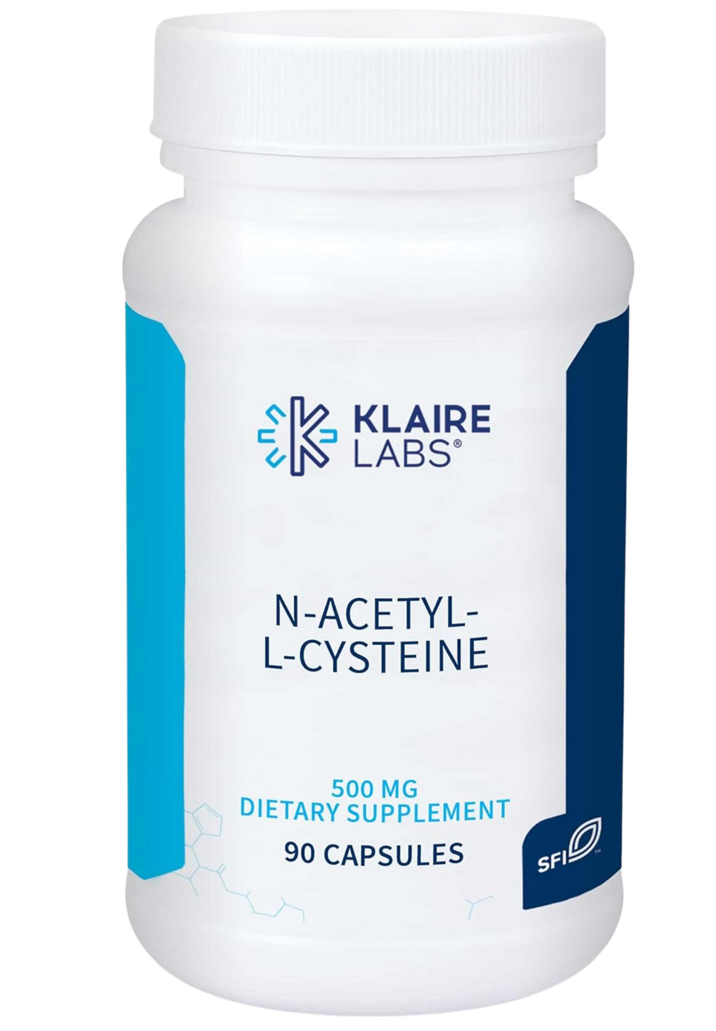 Klaire Labs N-Acetyl-L-Cysteine 500 mg