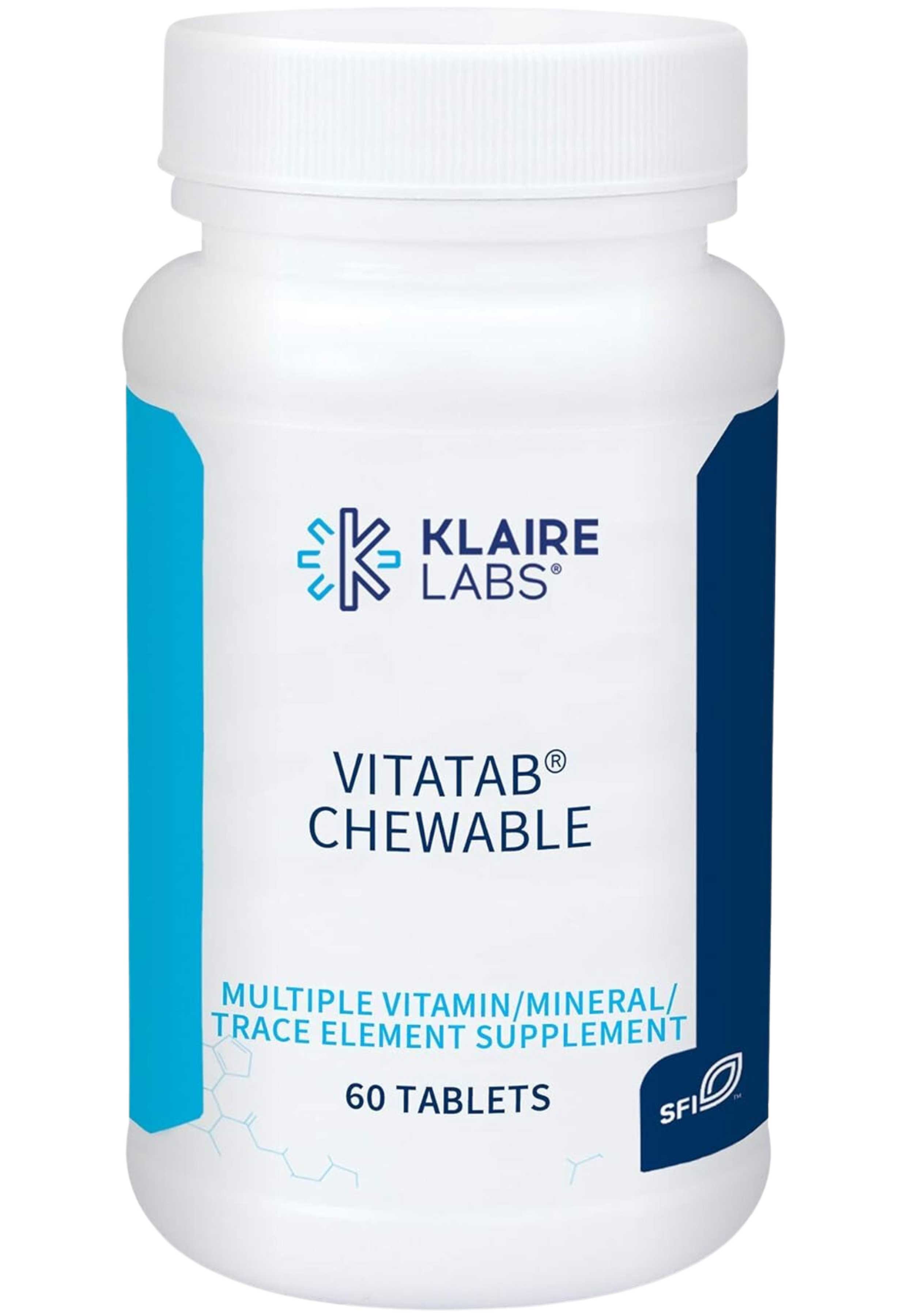 Klaire Labs Vitatab® Chewable