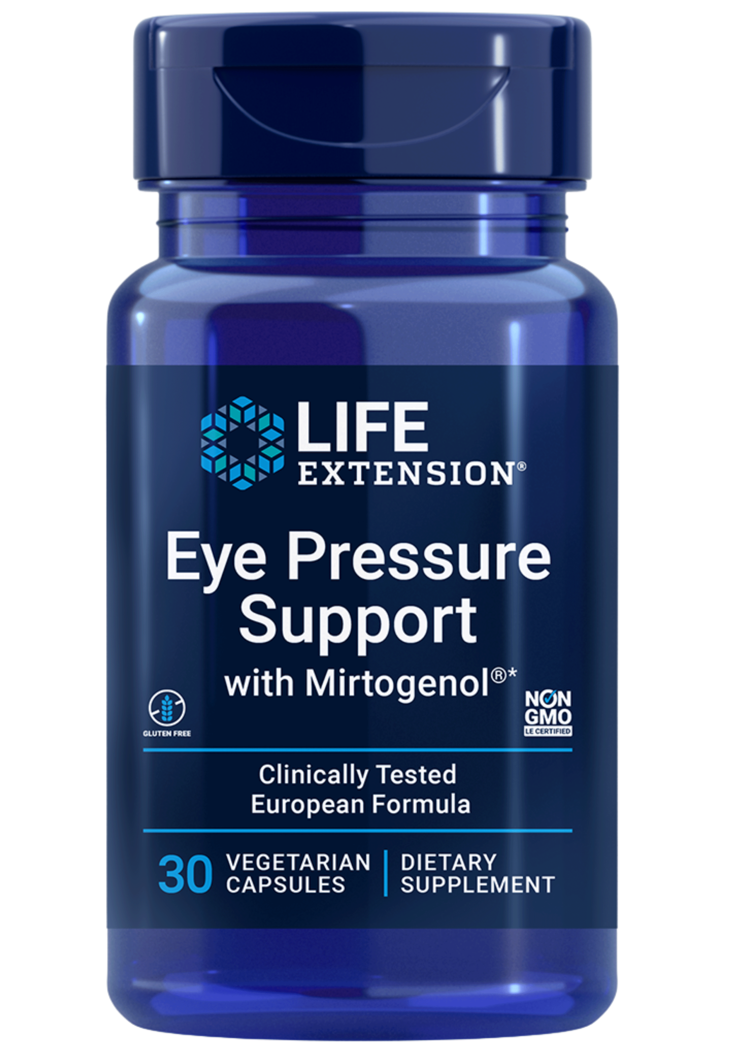 Life Extension Eye Pressure Support with Mirtogenol