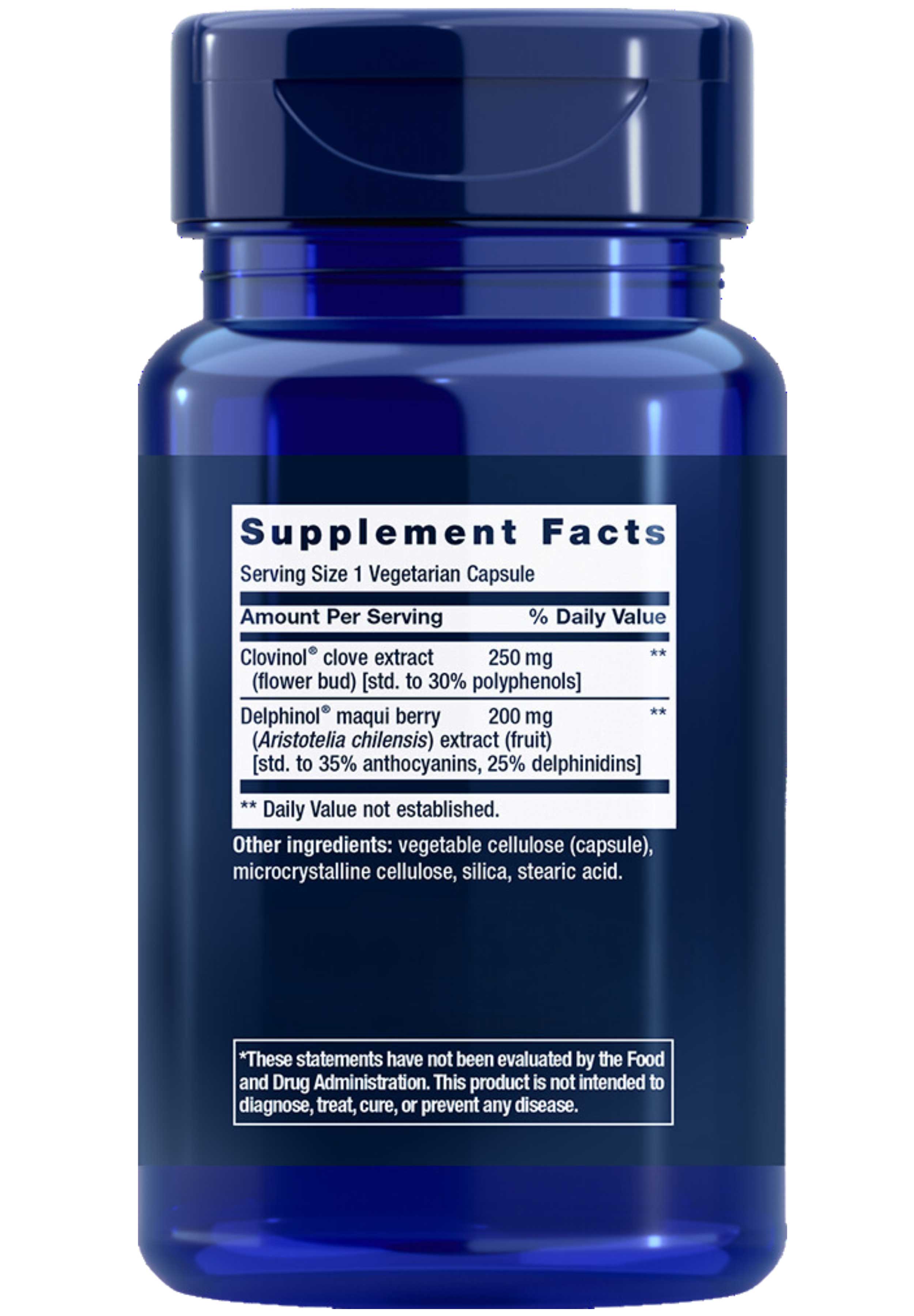 Life Extension Glycemic Guard Ingredients
