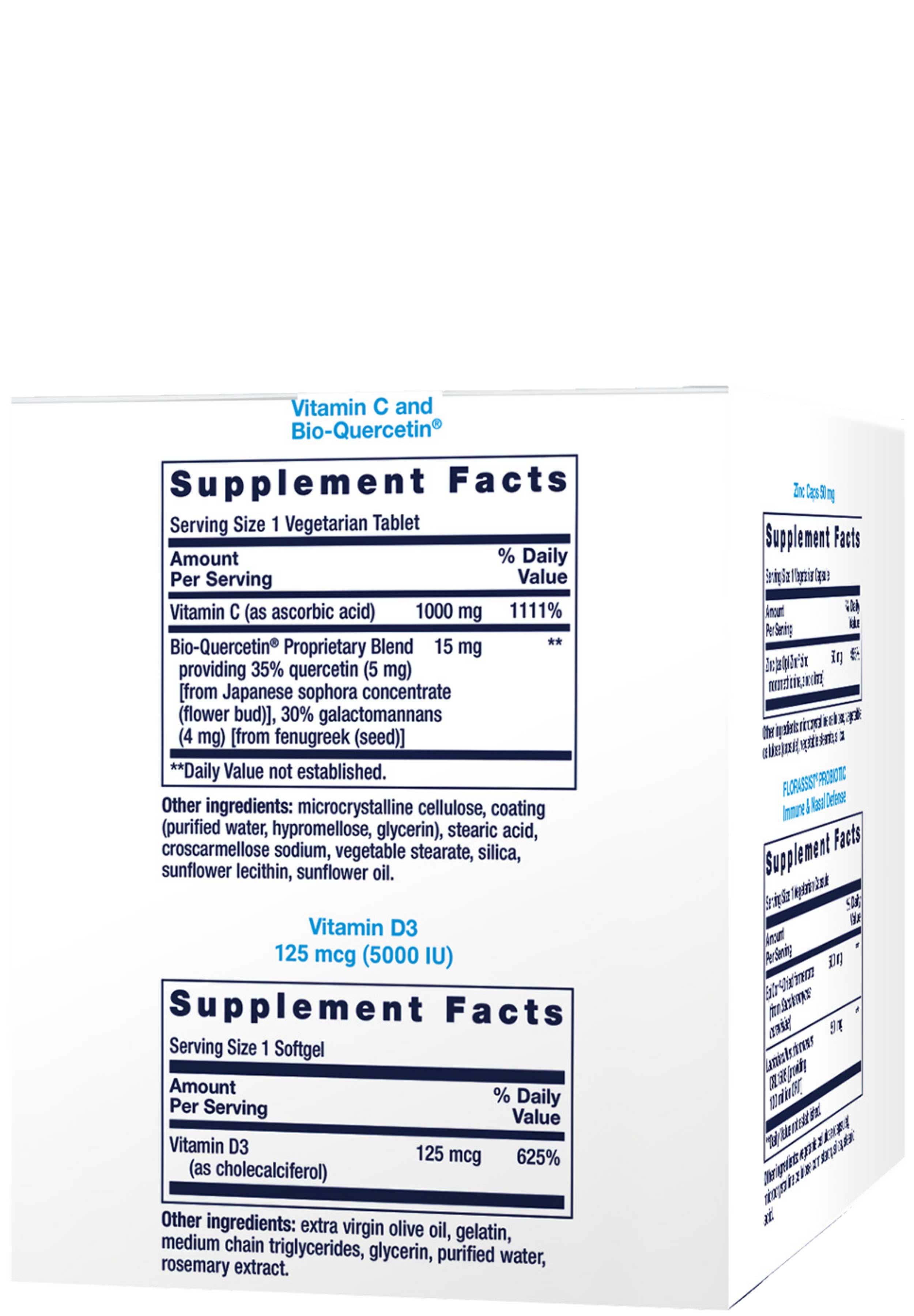 Life Extension Immune Packs with Vitamin C & D, Zinc and Probiotic Ingredients