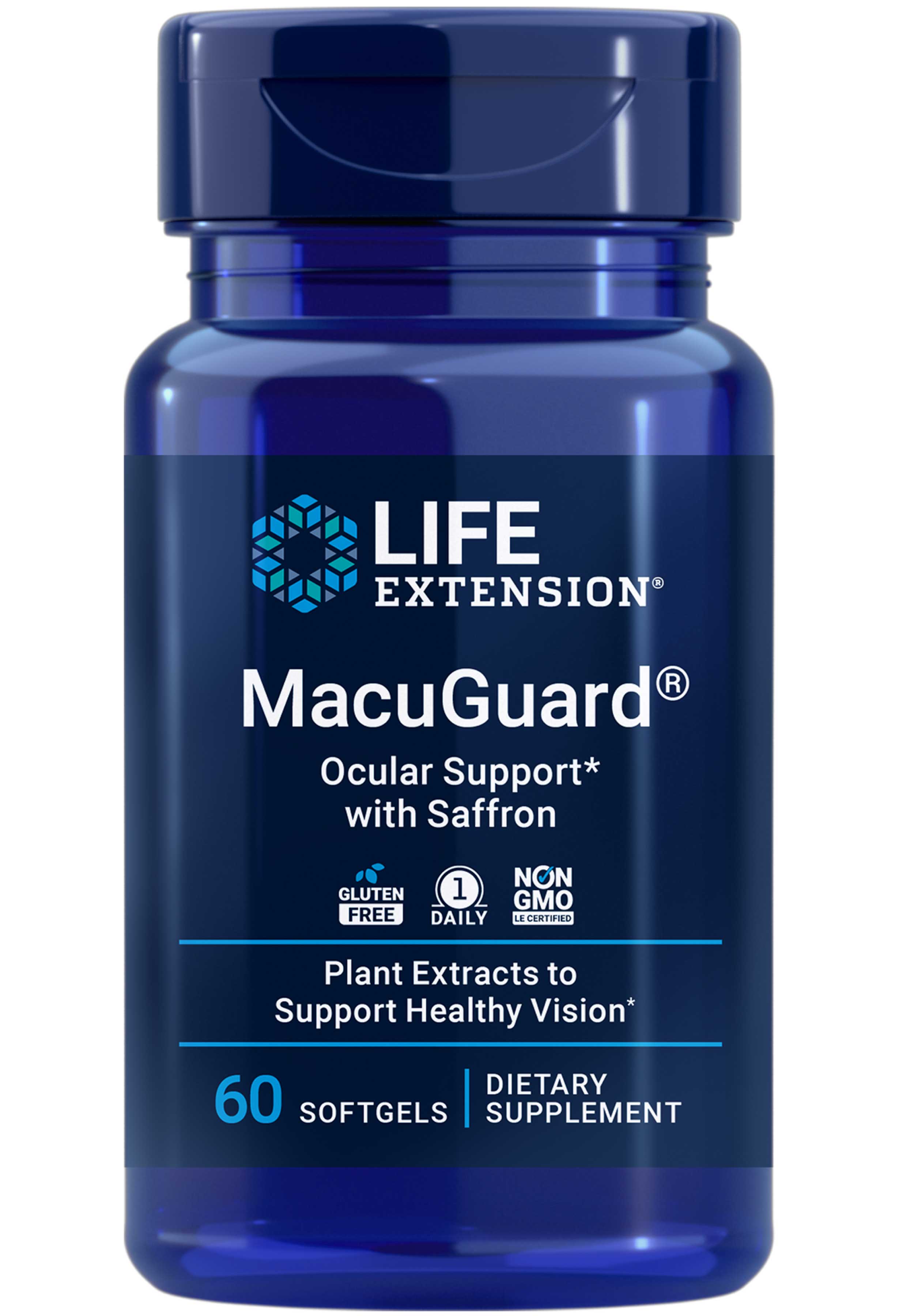 Life Extension MacuGuard® Ocular Support with Saffron