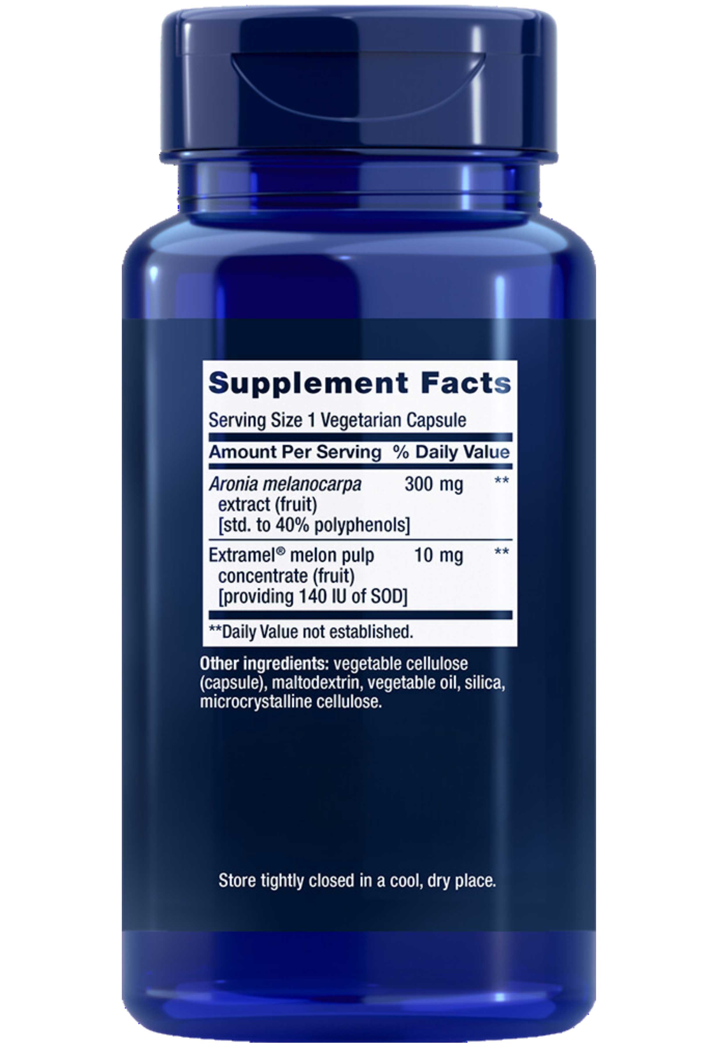 Life Extension SOD Booster Ingredients