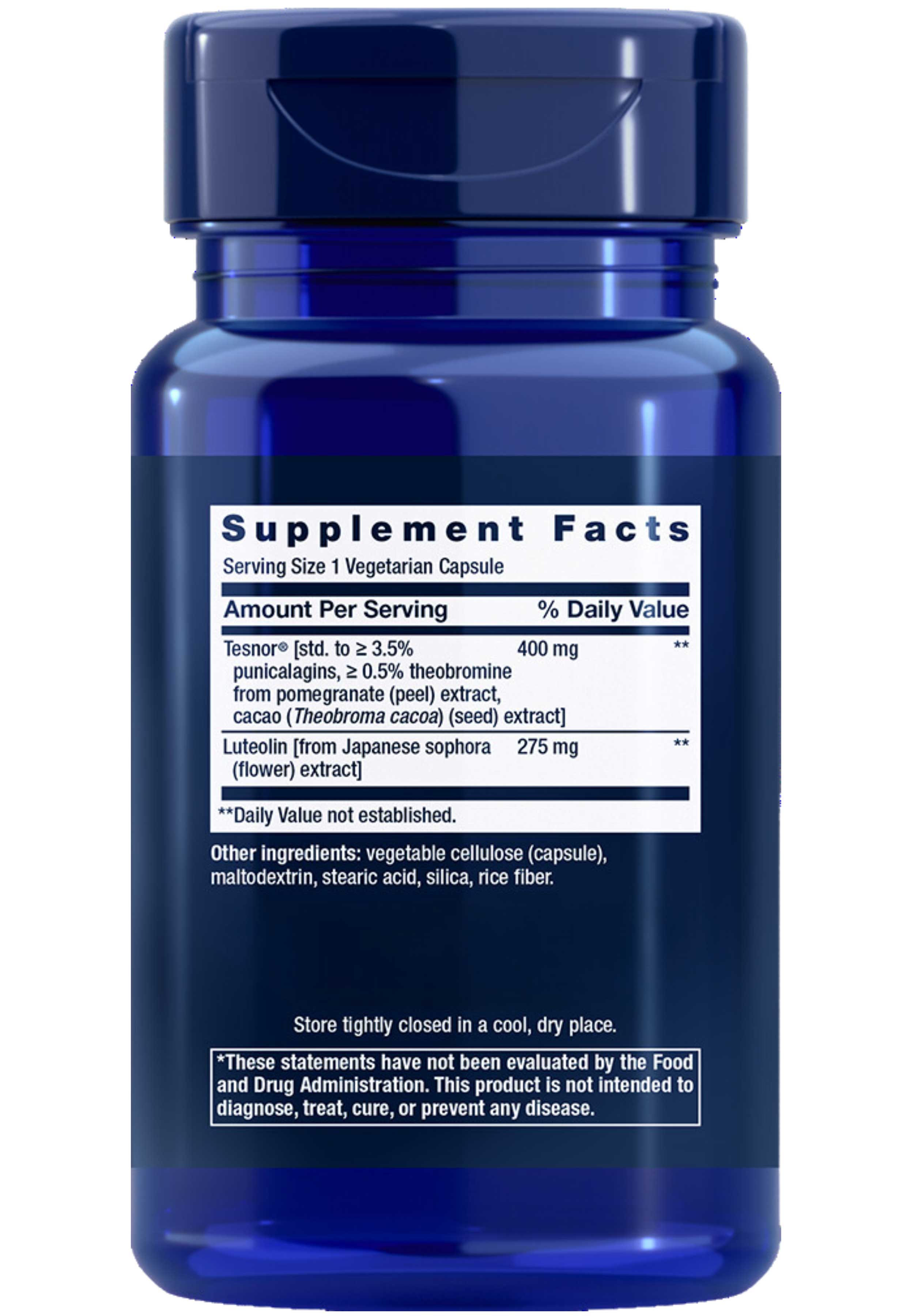 Life Extension Testosterone Elite Ingredients