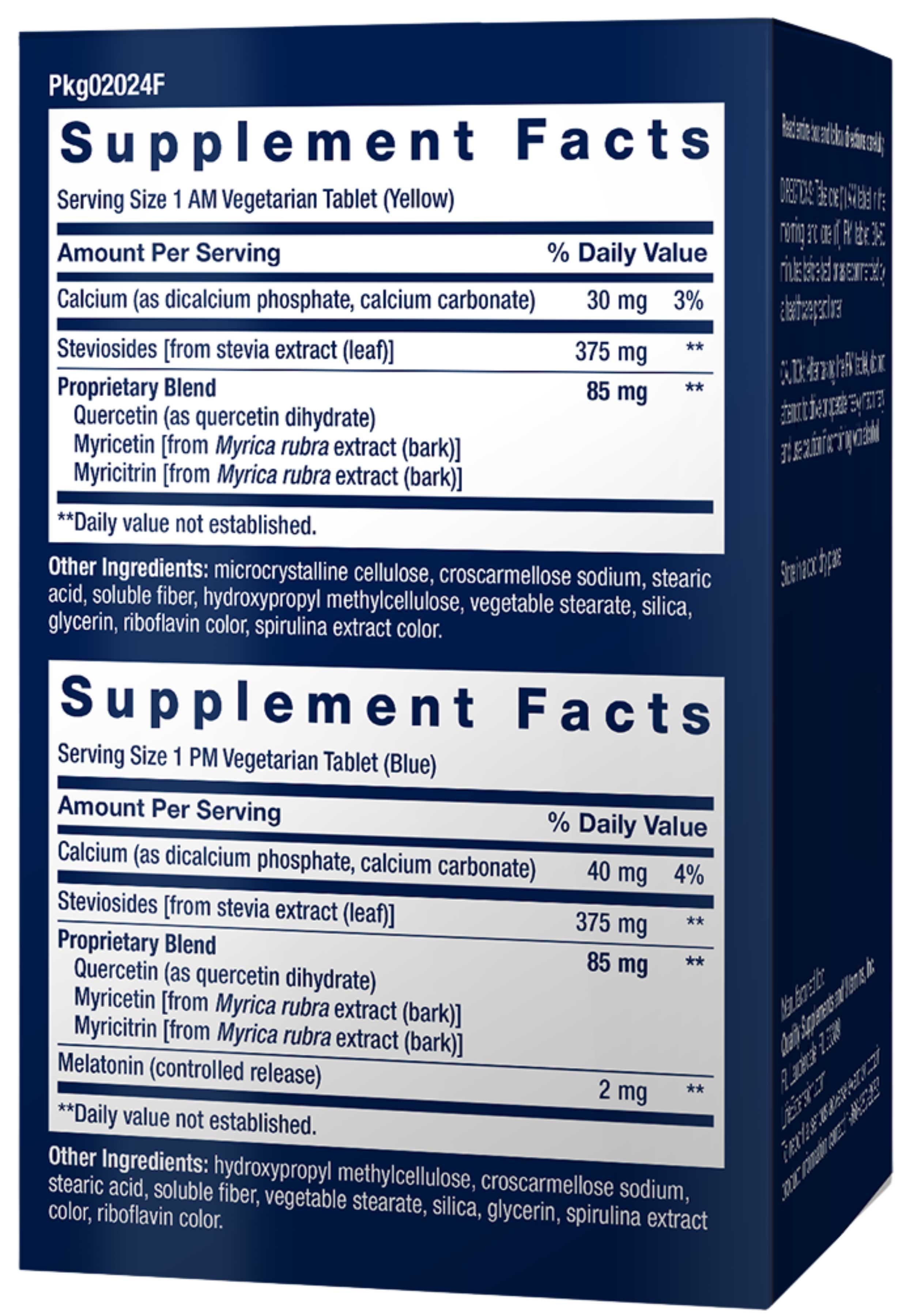 Life Extension Triple Action Blood Pressure Ingredients