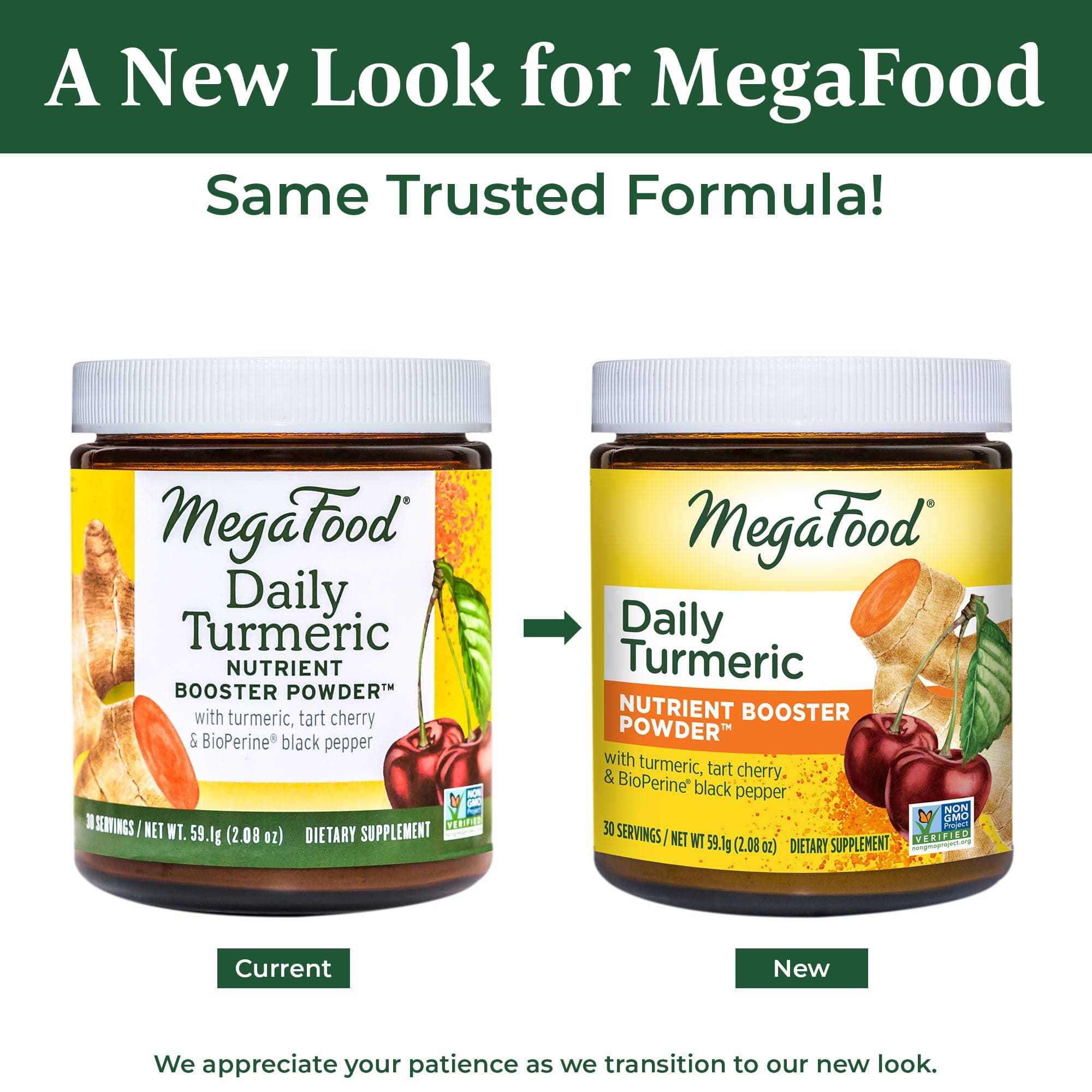 MegaFood Daily Turmeric Nutrient Booster Powder