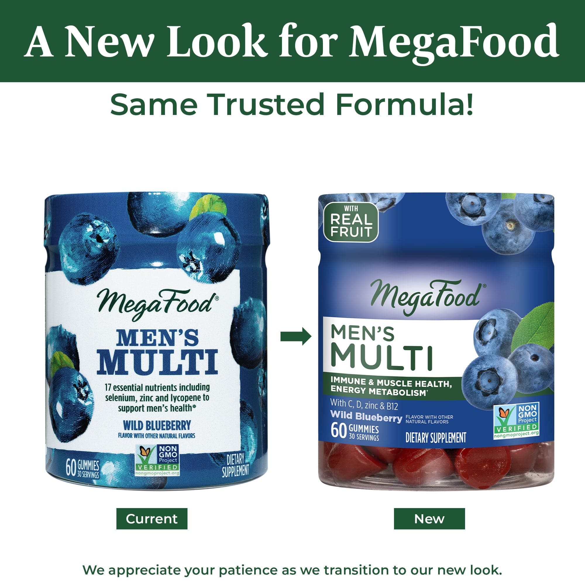 MegaFood Men's Multi Gummies New Look