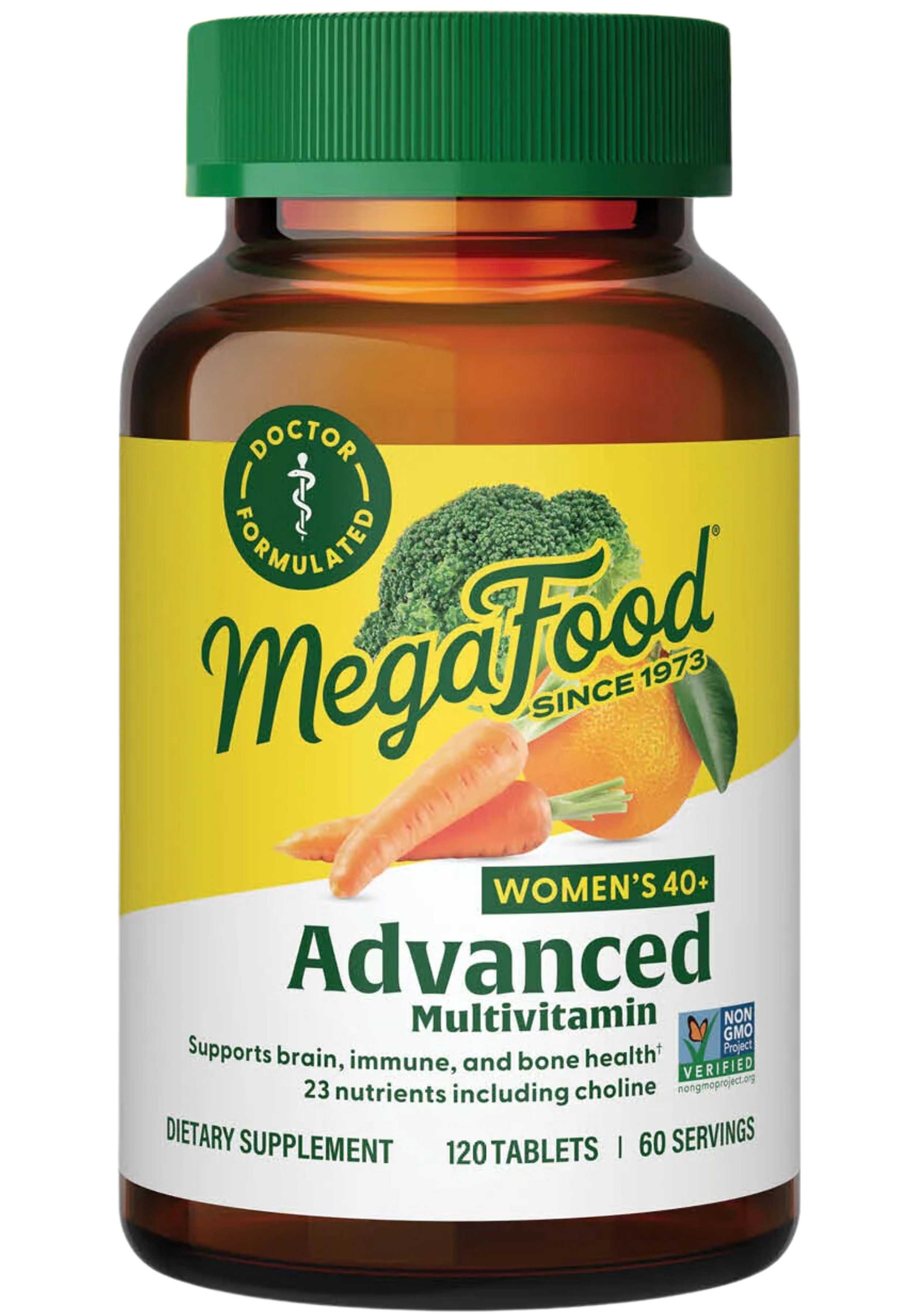 MegaFood Women's 40+ Advanced Multivitamin (Formerly Multi For Women 40+)
