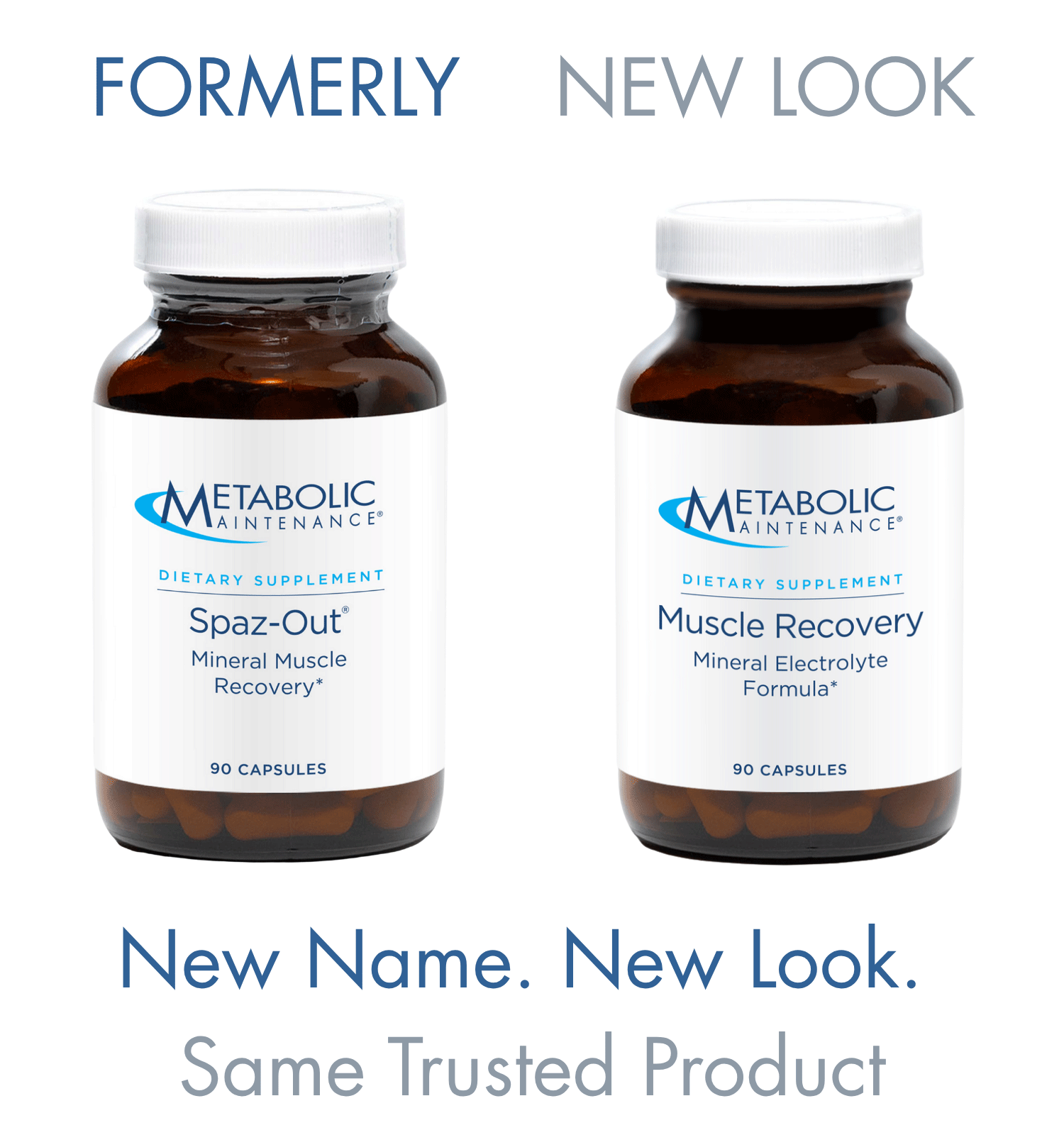 Metabolic Maintenance Muscle Recovery (Formerly Spaz-Out) New Look