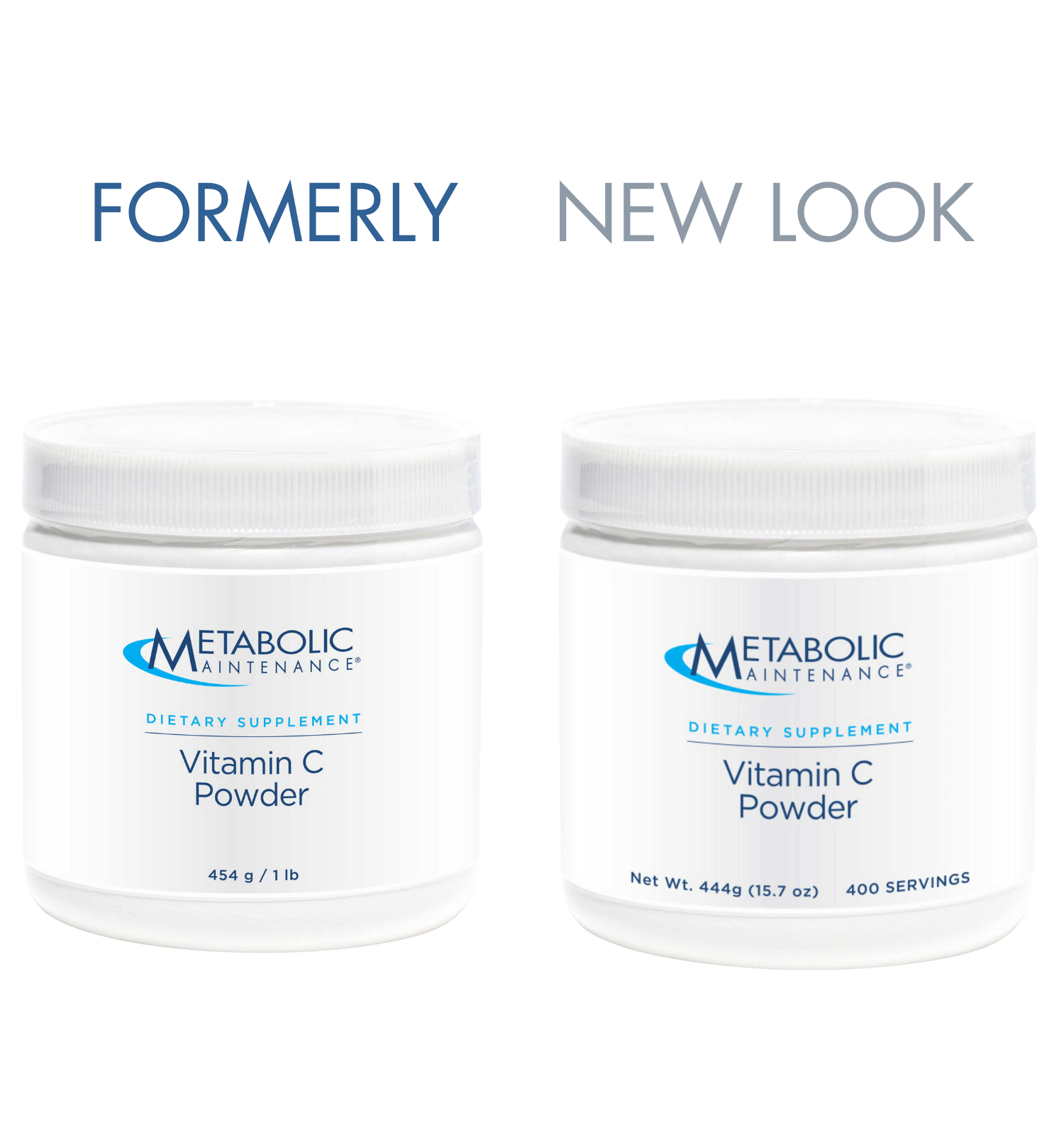 Metabolic Maintenance Vitamin C Powder (Pure) New Look