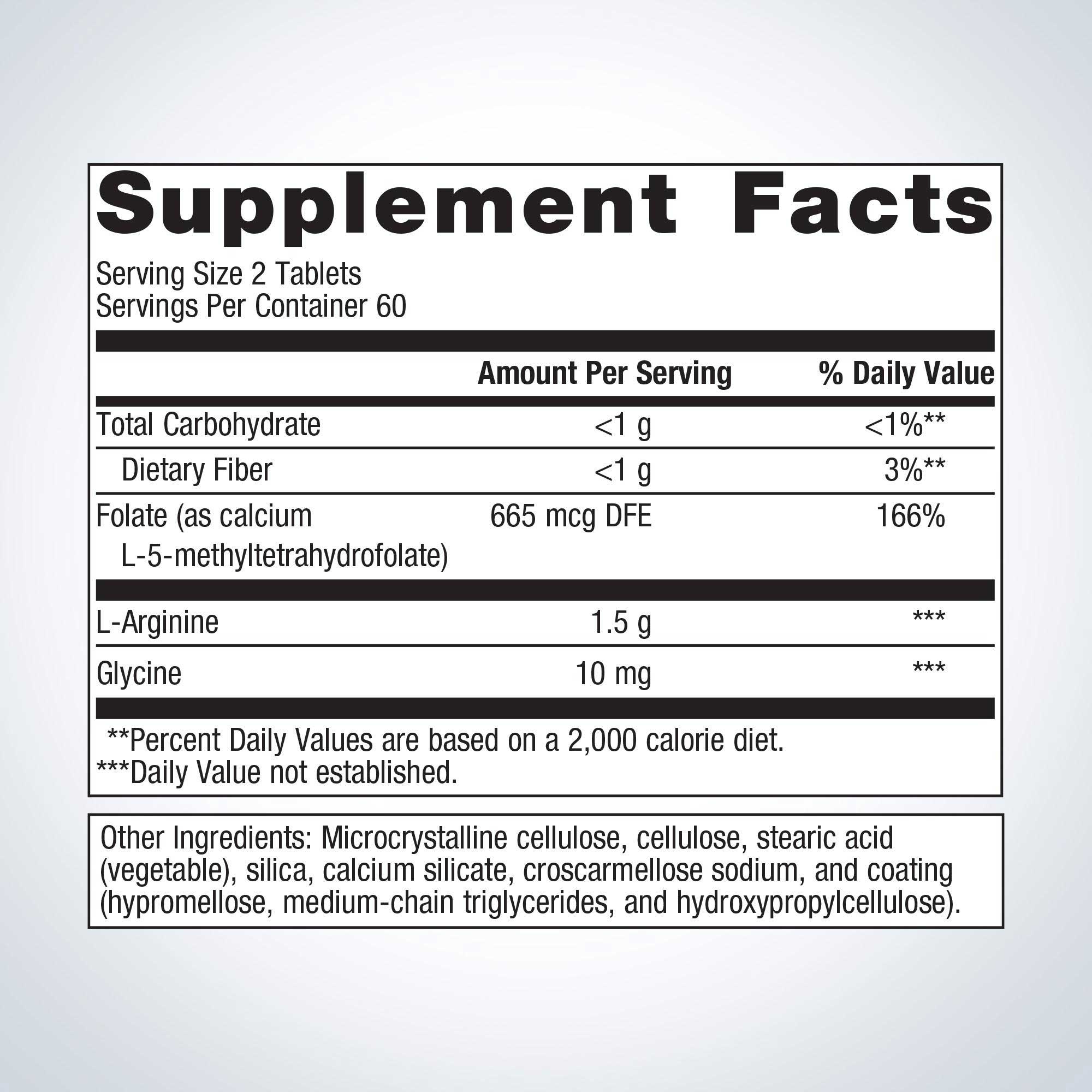 Metagenics Arginine Plus Ingredients