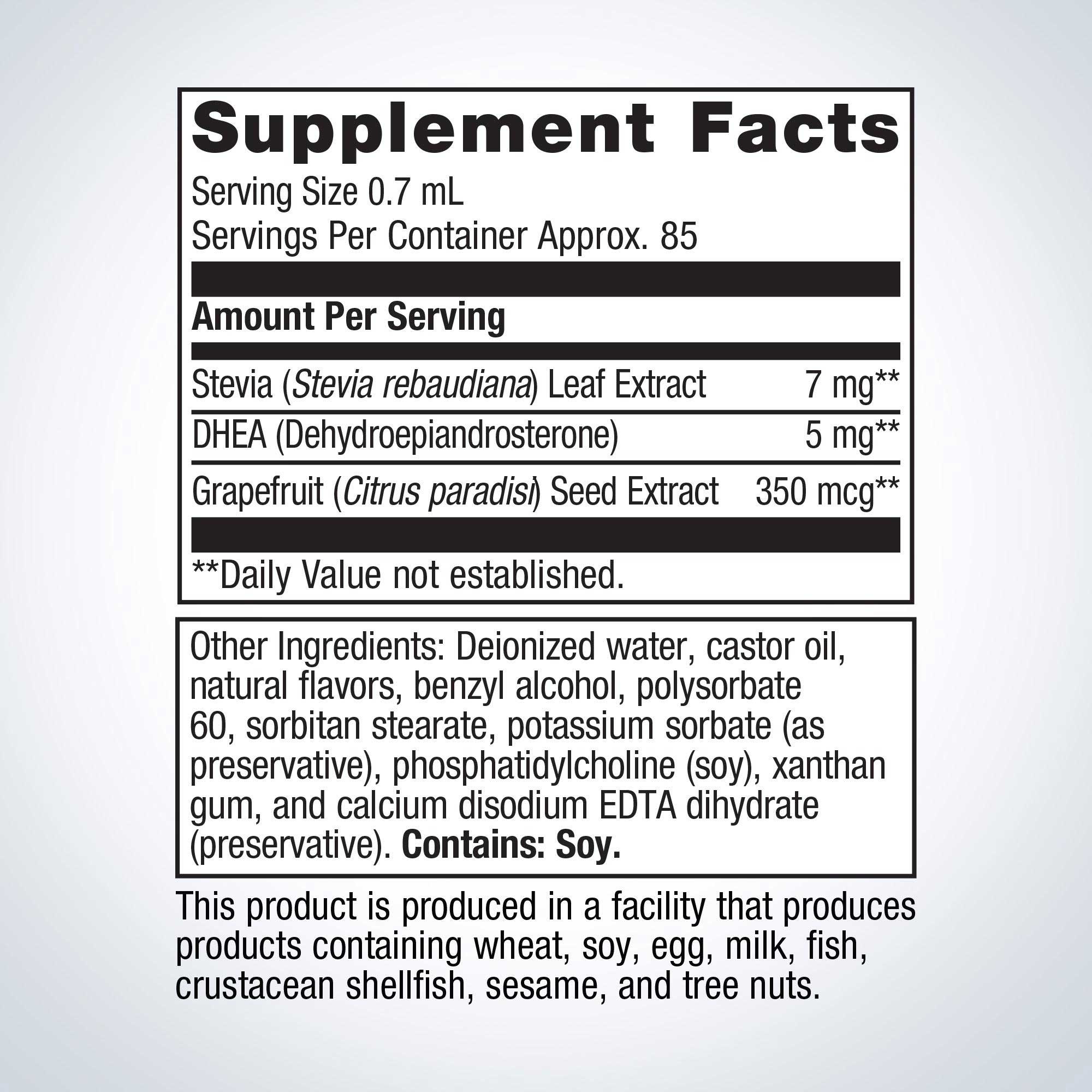 Metagenics BioSom Ingredients