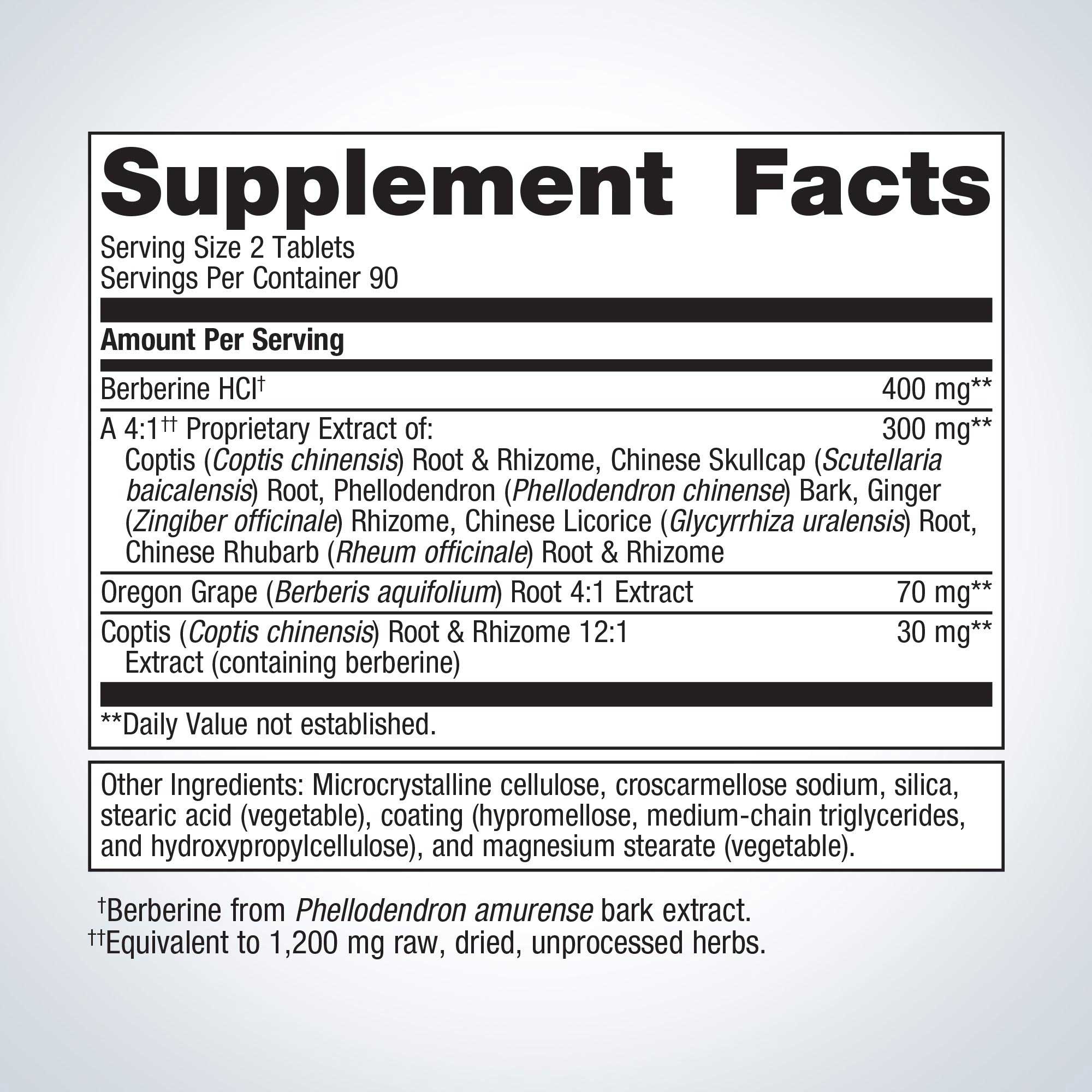 Metagenics CandiBactin-BR Ingredients