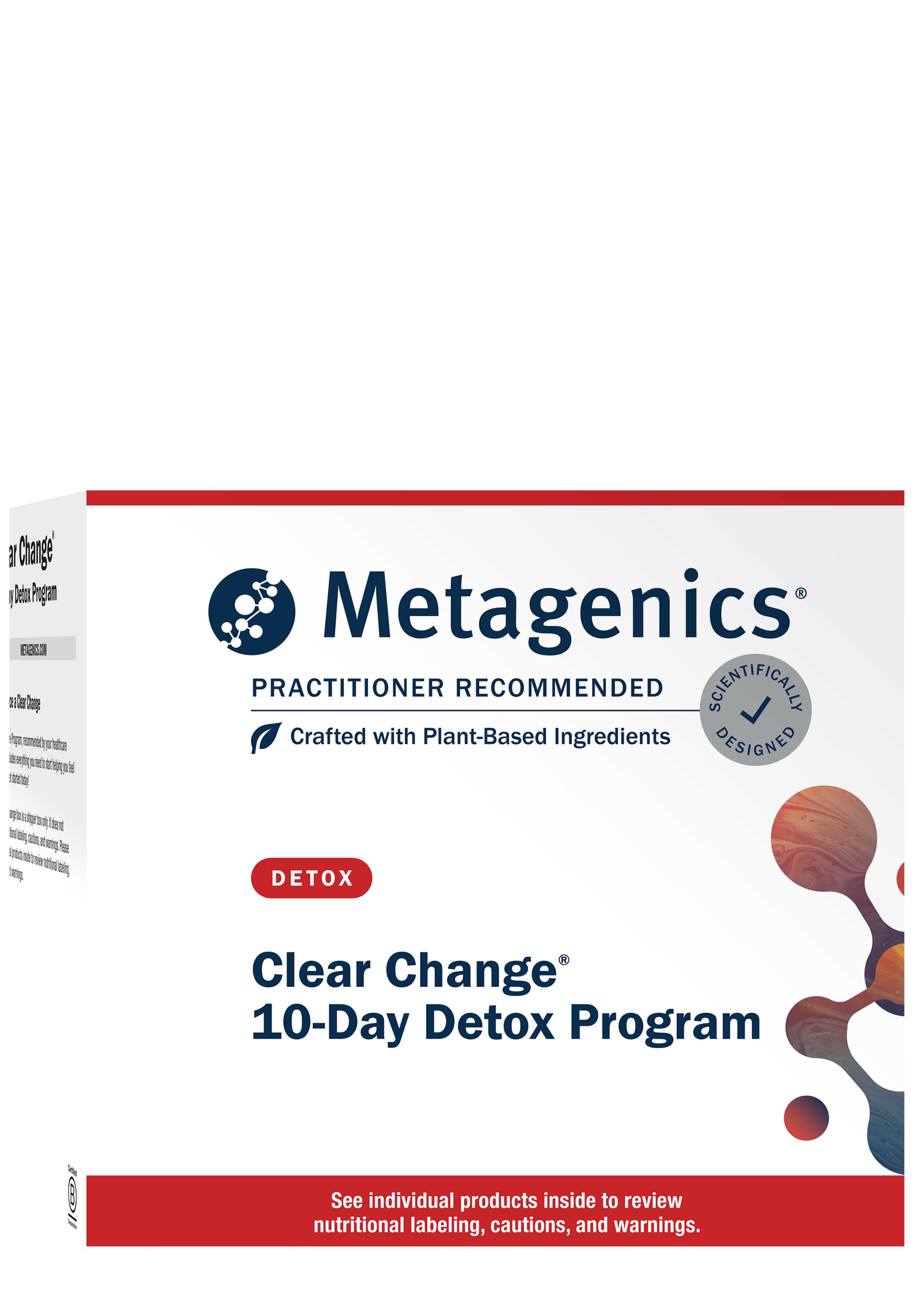 Metagenics Clear Change Plus pH 10-Day Detox Program