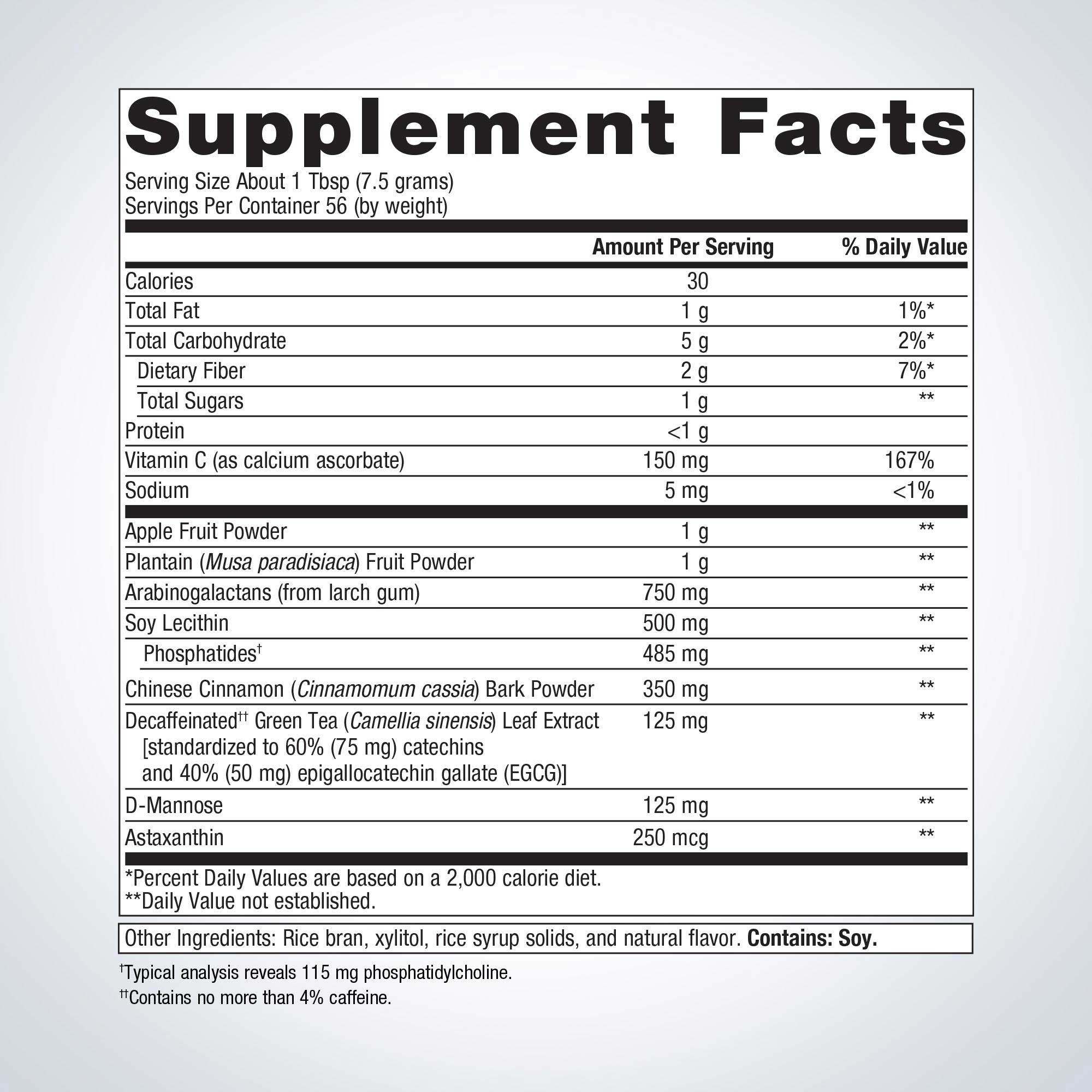 Metagenics G.I. Support Ingredients