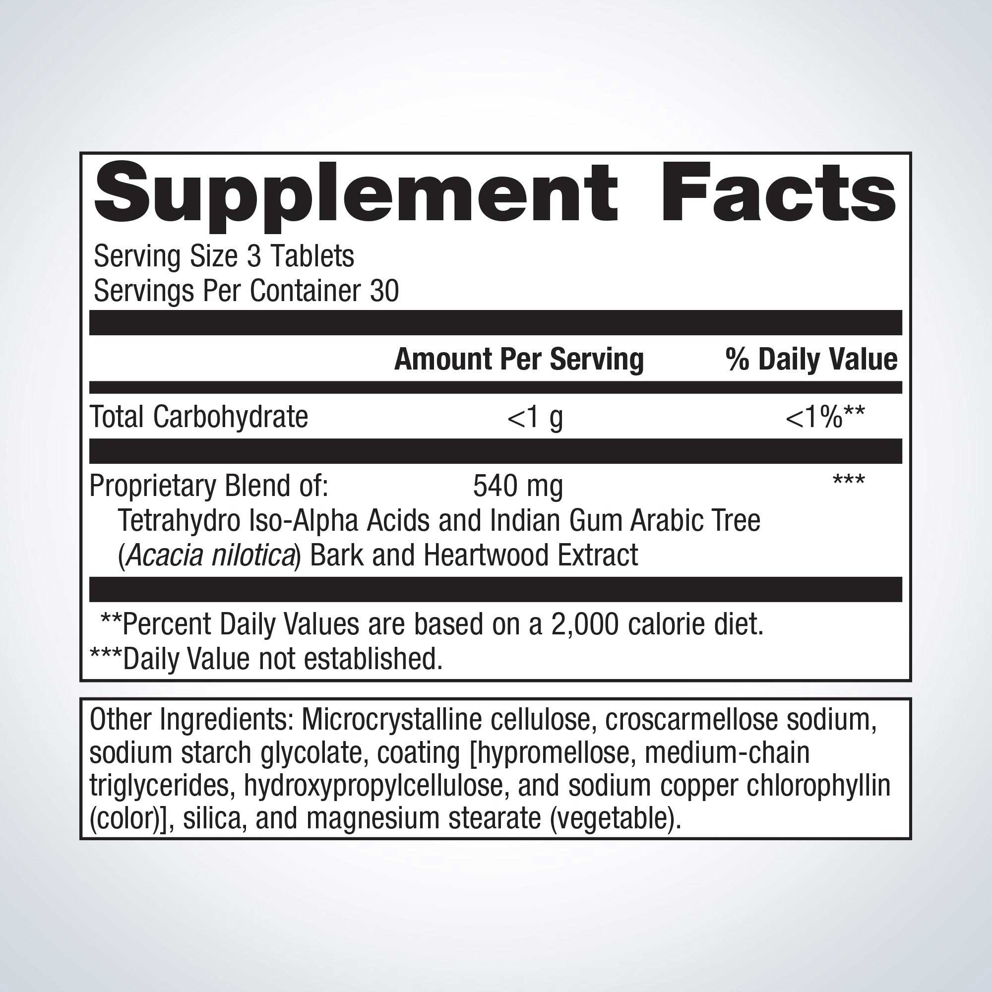 Metagenics Insulin Guard Ingredients