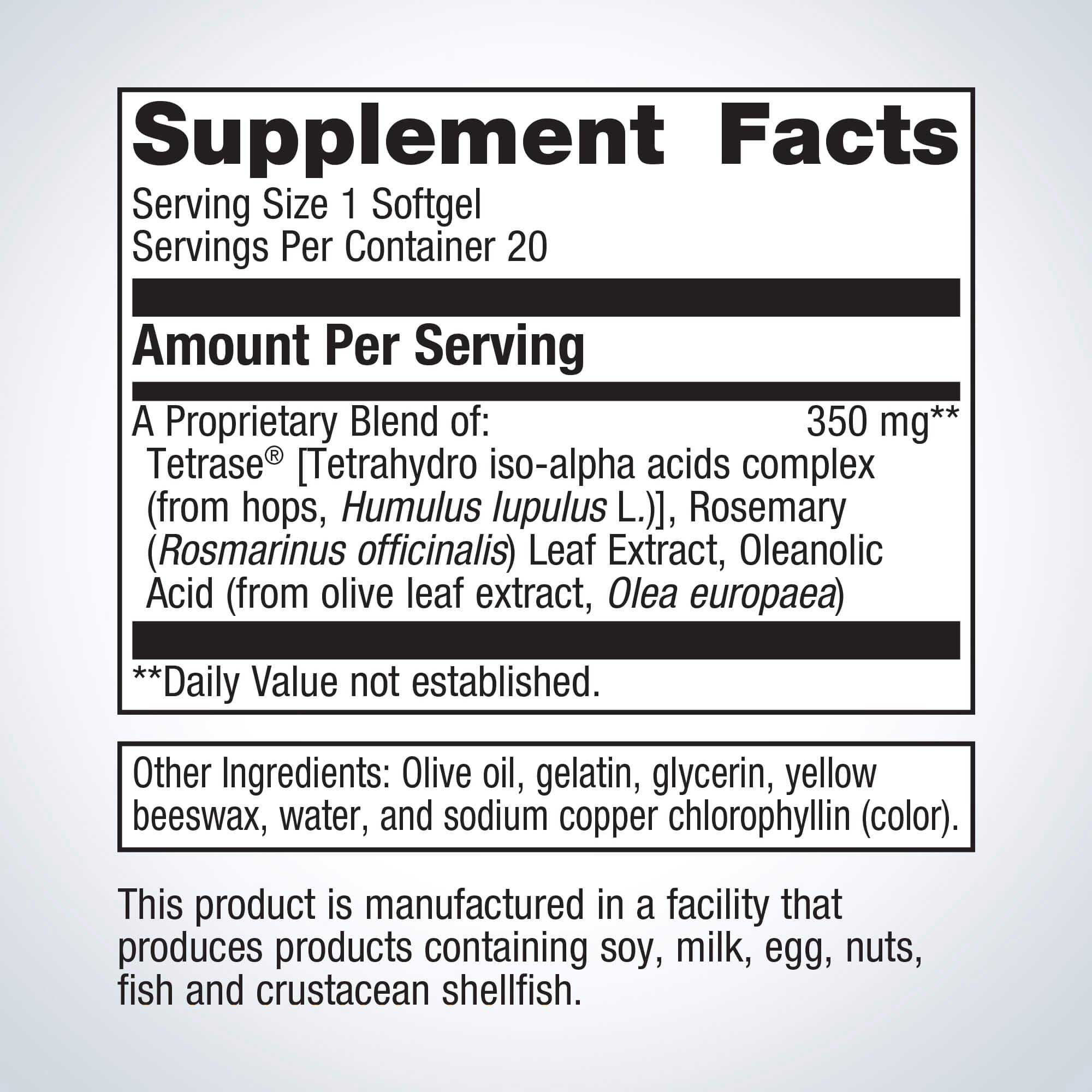 Metagenics Kaprex Ingredients