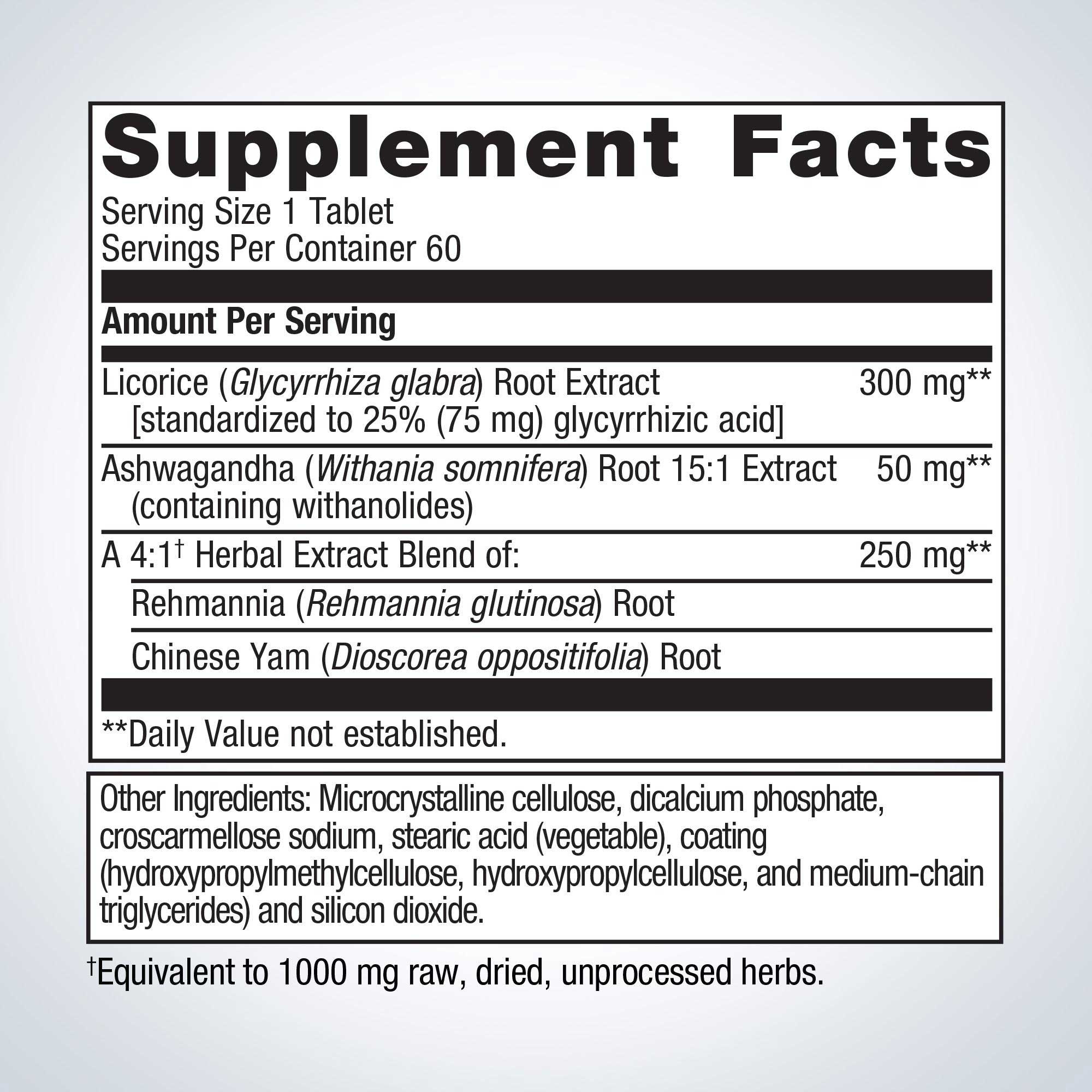 Metagenics Licorice Plus Ingredients
