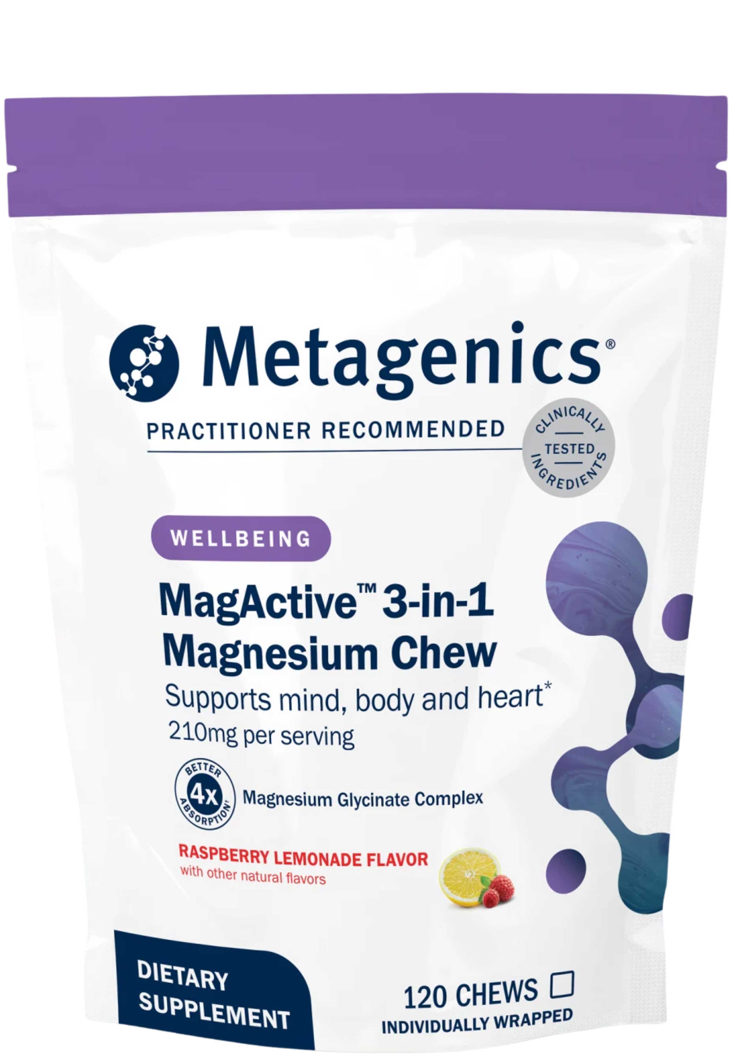 Metagenics MagActive 3-in-1 Magnesium Chew