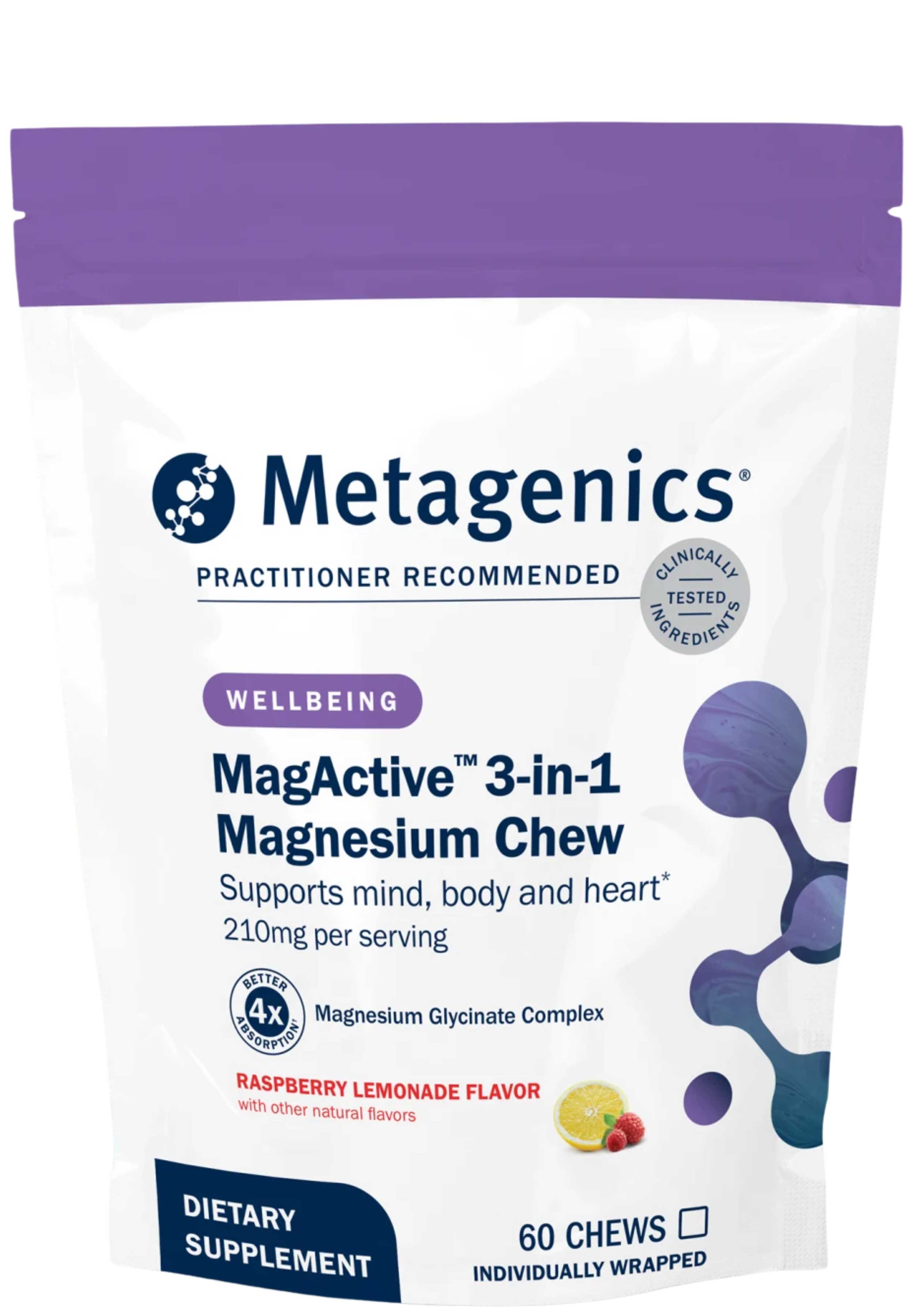 Metagenics MagActive 3-in-1 Magnesium Chew